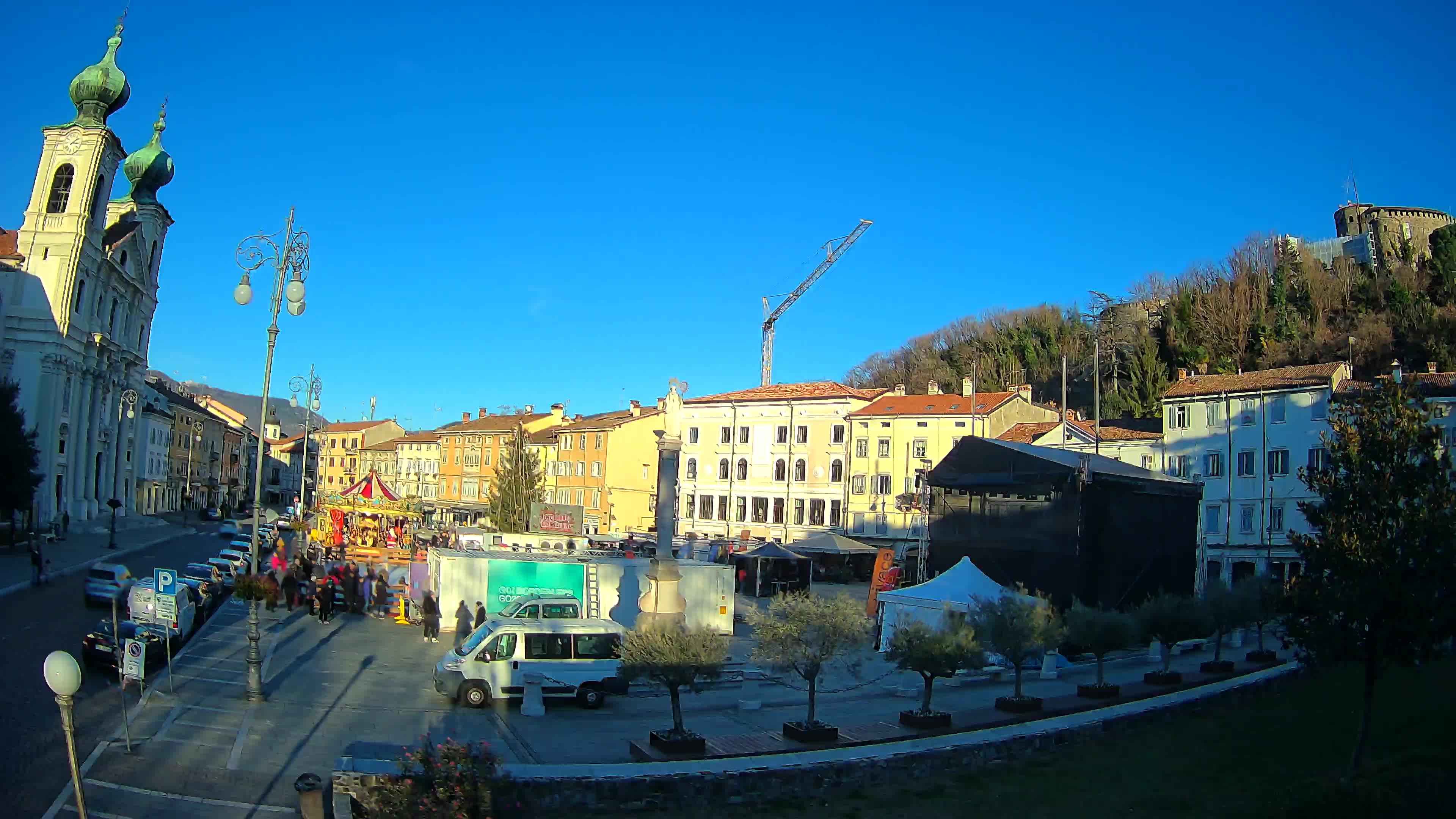 Gorizia – Place Vittoria – Cathédrale st. Ignazio