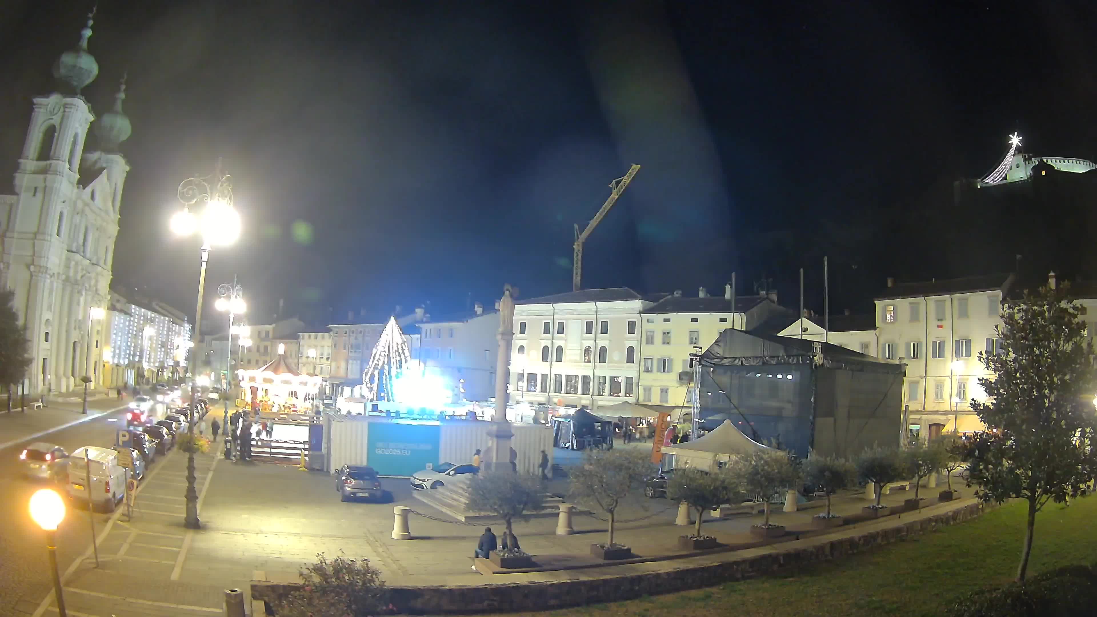 Webcam Gorizia Vittoria square – Cathedral of st. Ignazio