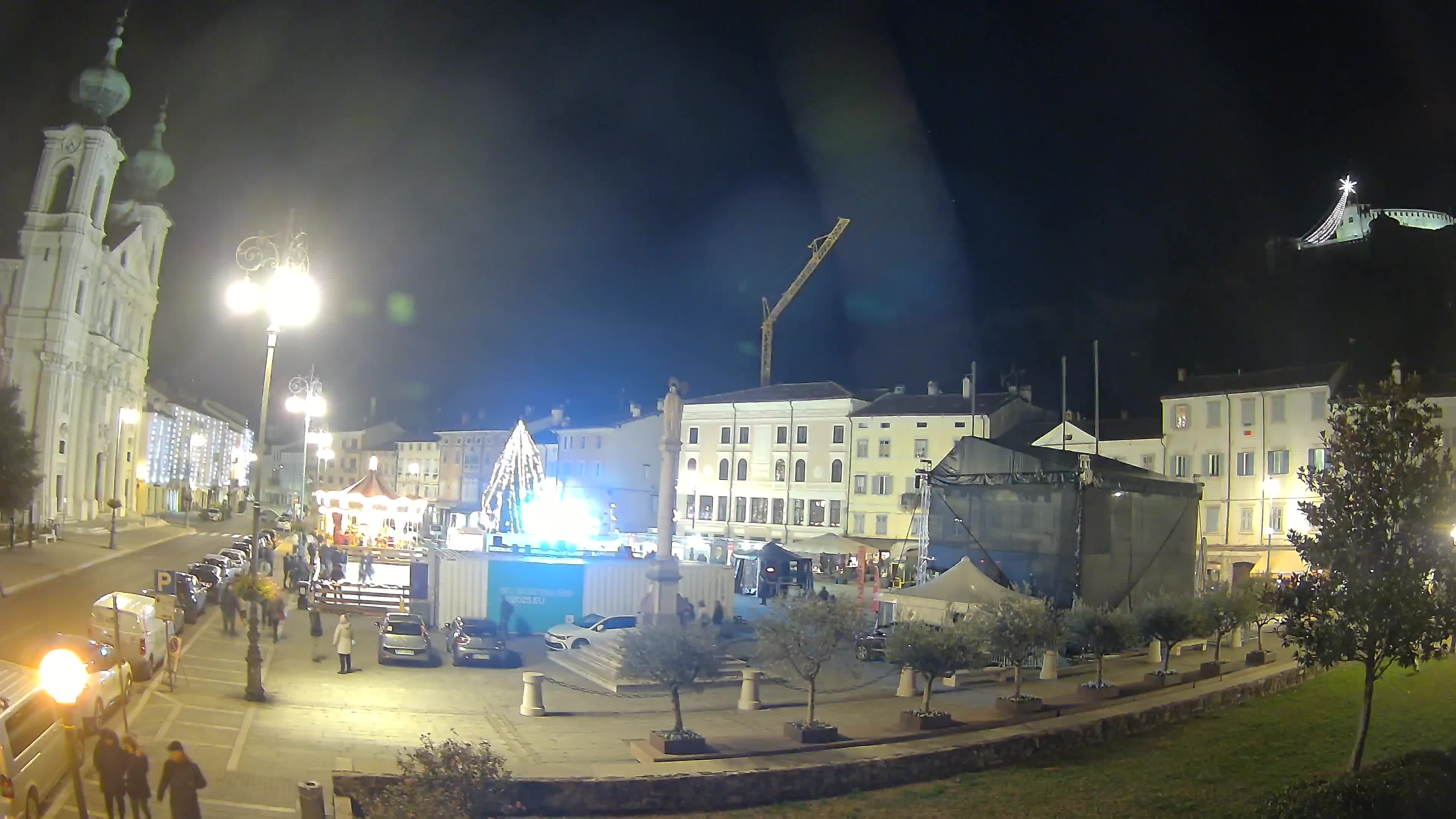 Webcam Gorizia Vittoria square – Cathedral of st. Ignazio