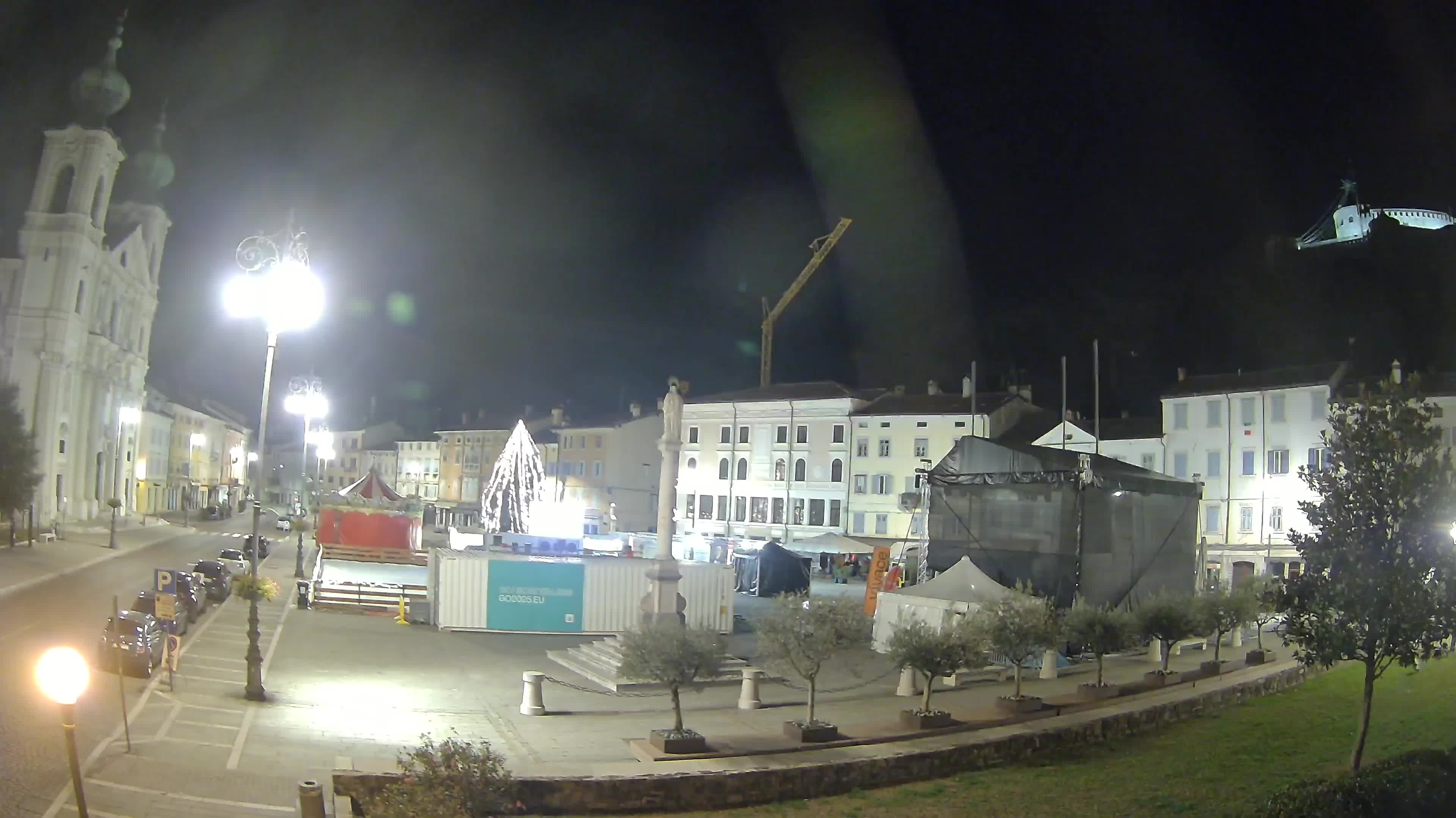 Webcam Gorizia Piazza della Vittoria e Duomo di S. Ignazio