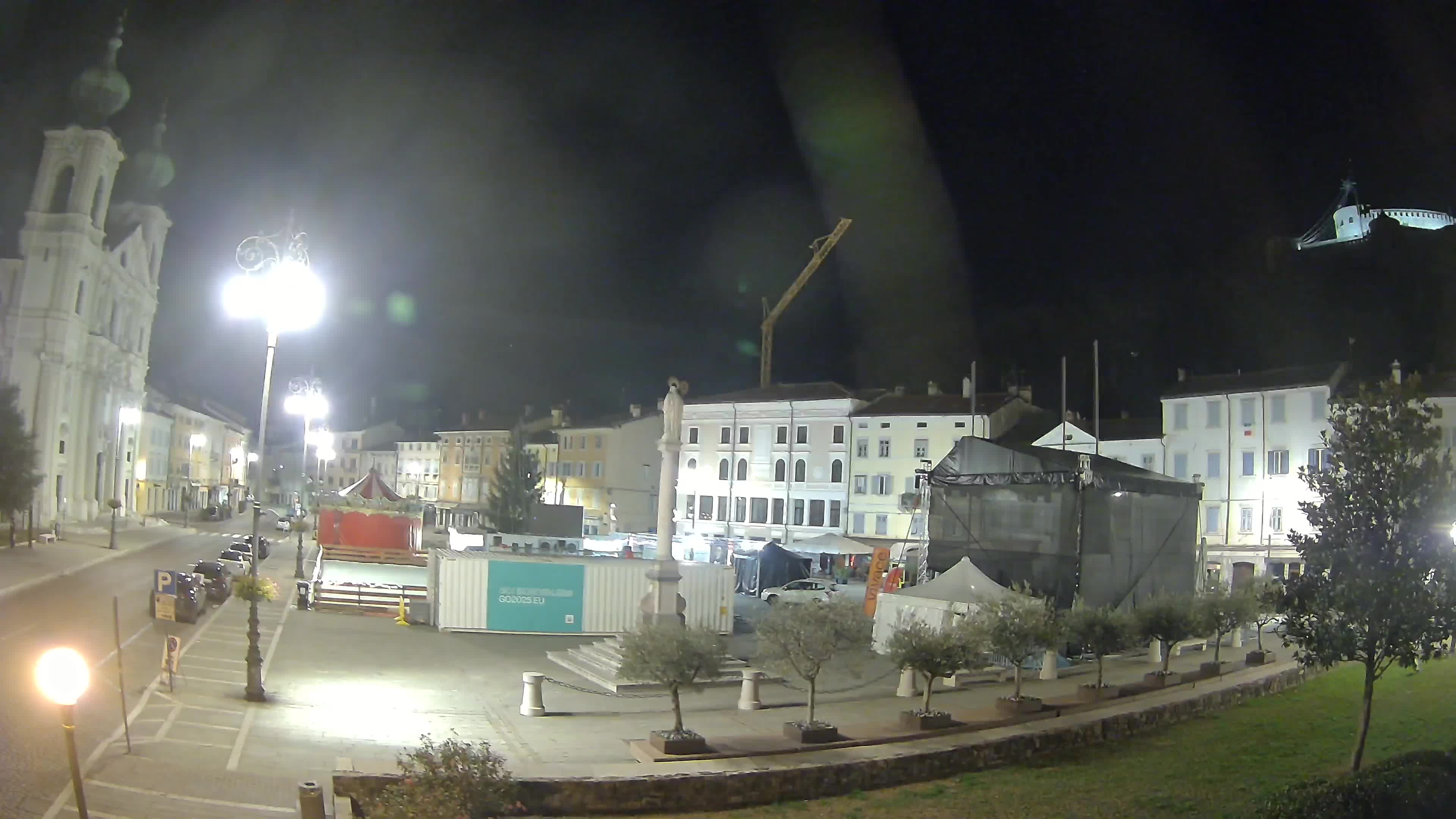 Webcam Gorizia Vittoria square – Cathedral of st. Ignazio