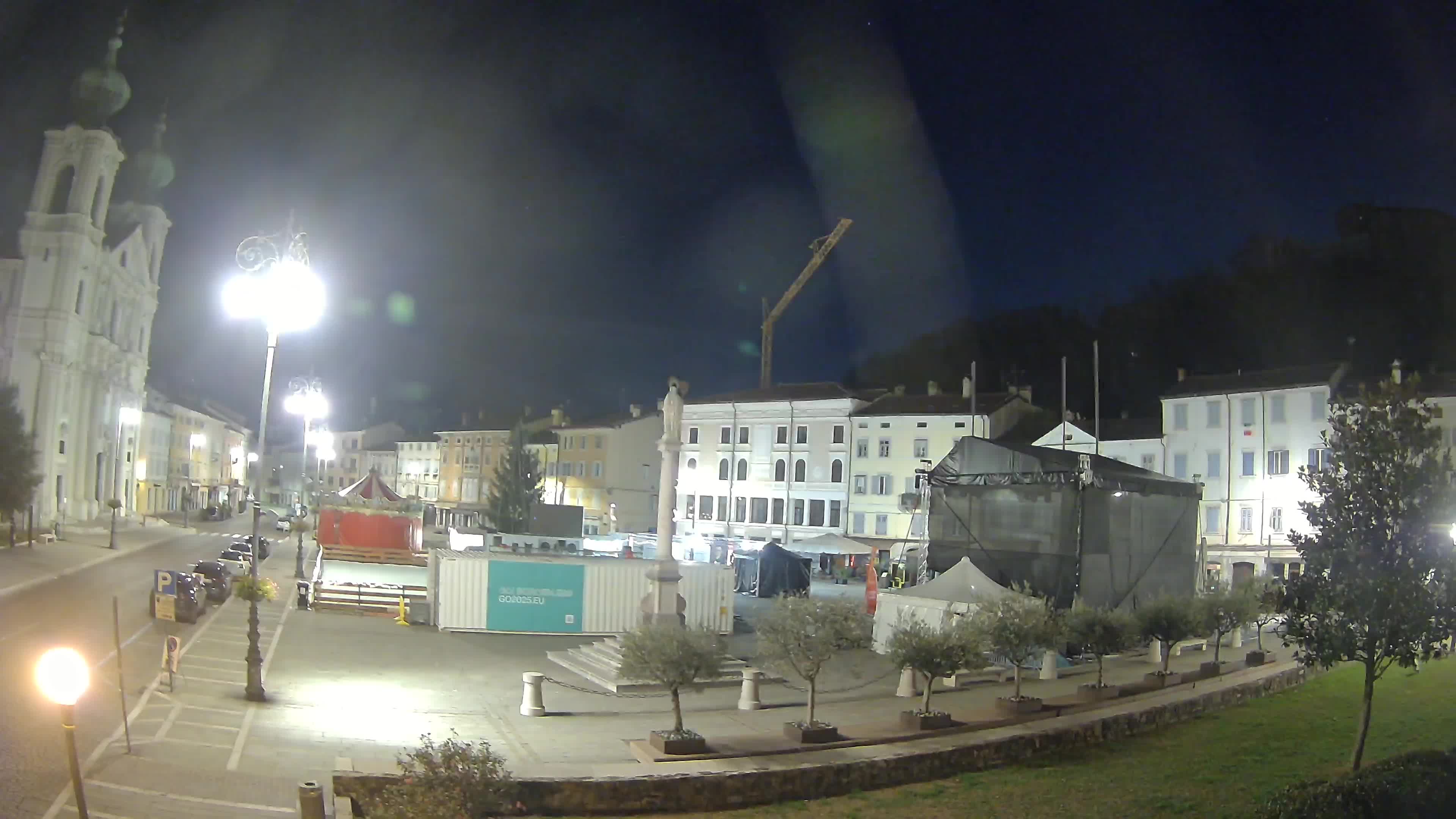 Webcam Gorizia Vittoria square – Cathedral of st. Ignazio