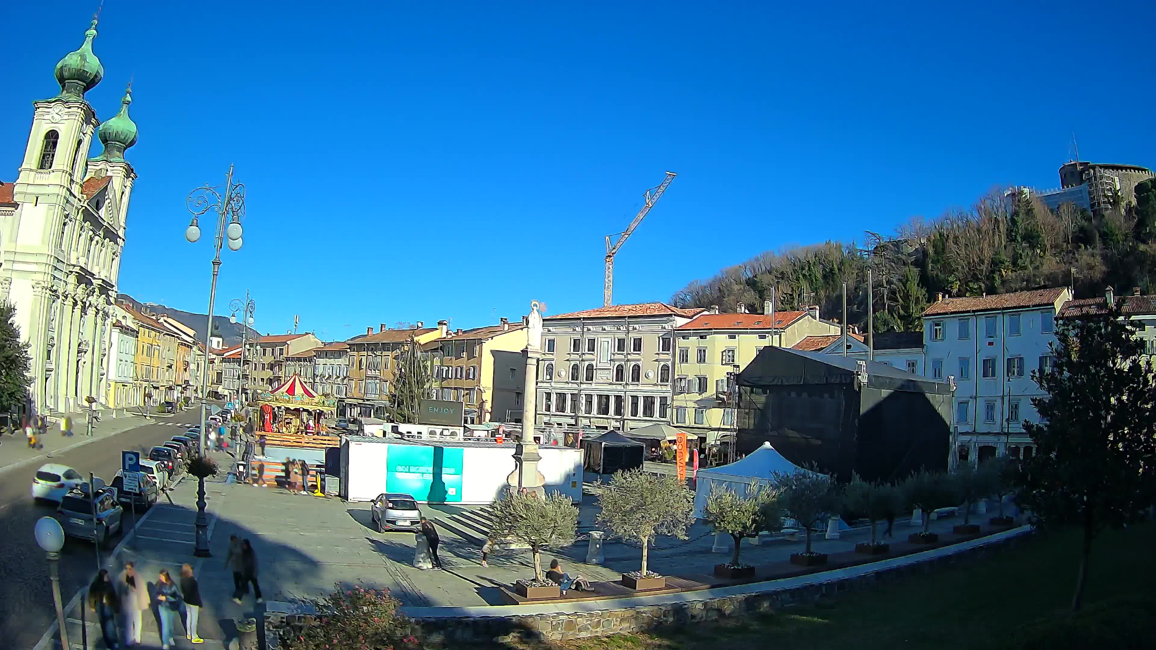 Gorizia – Place Vittoria – Cathédrale st. Ignazio