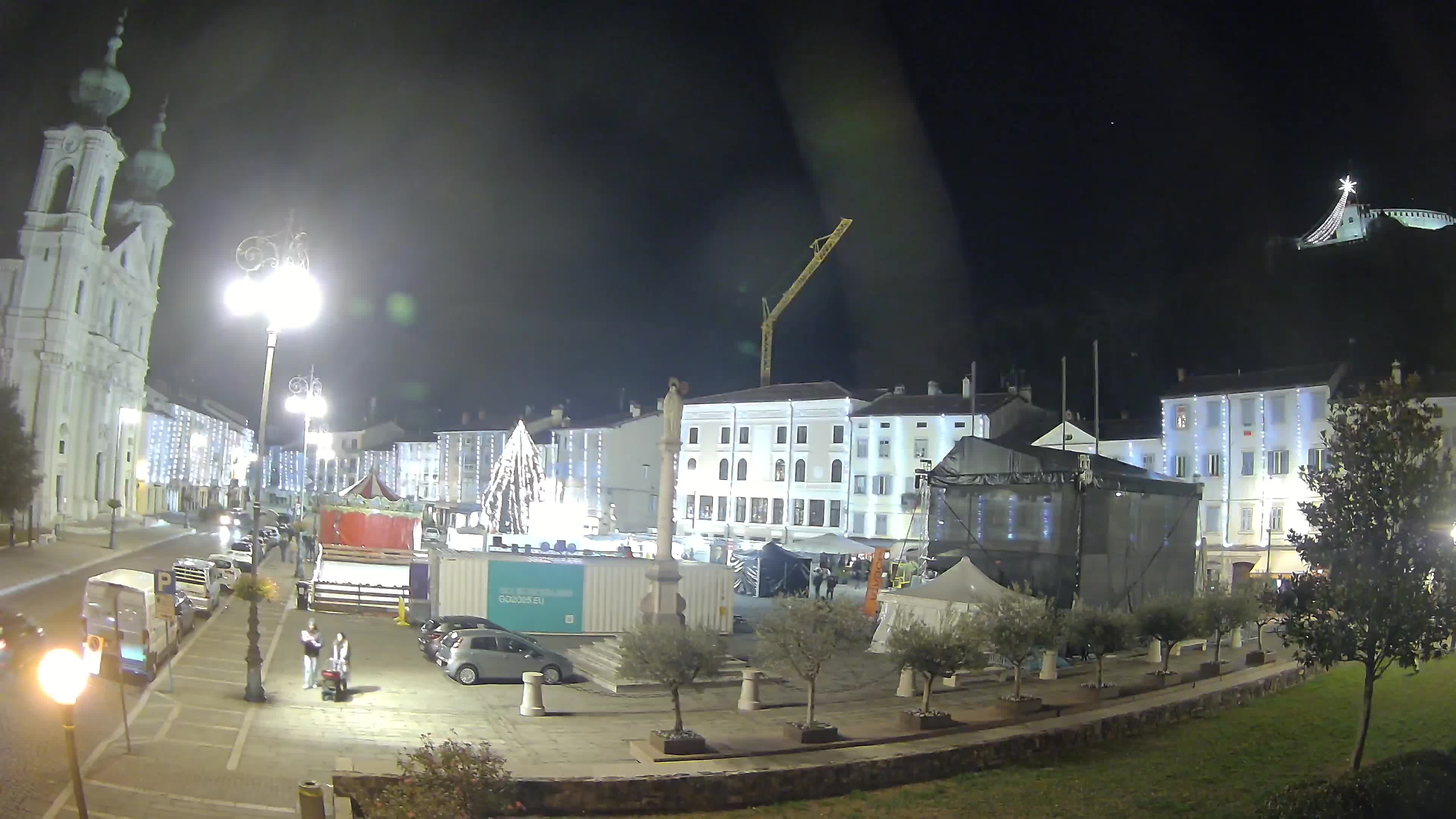 Webcam Gorizia Piazza della Vittoria e Duomo di S. Ignazio