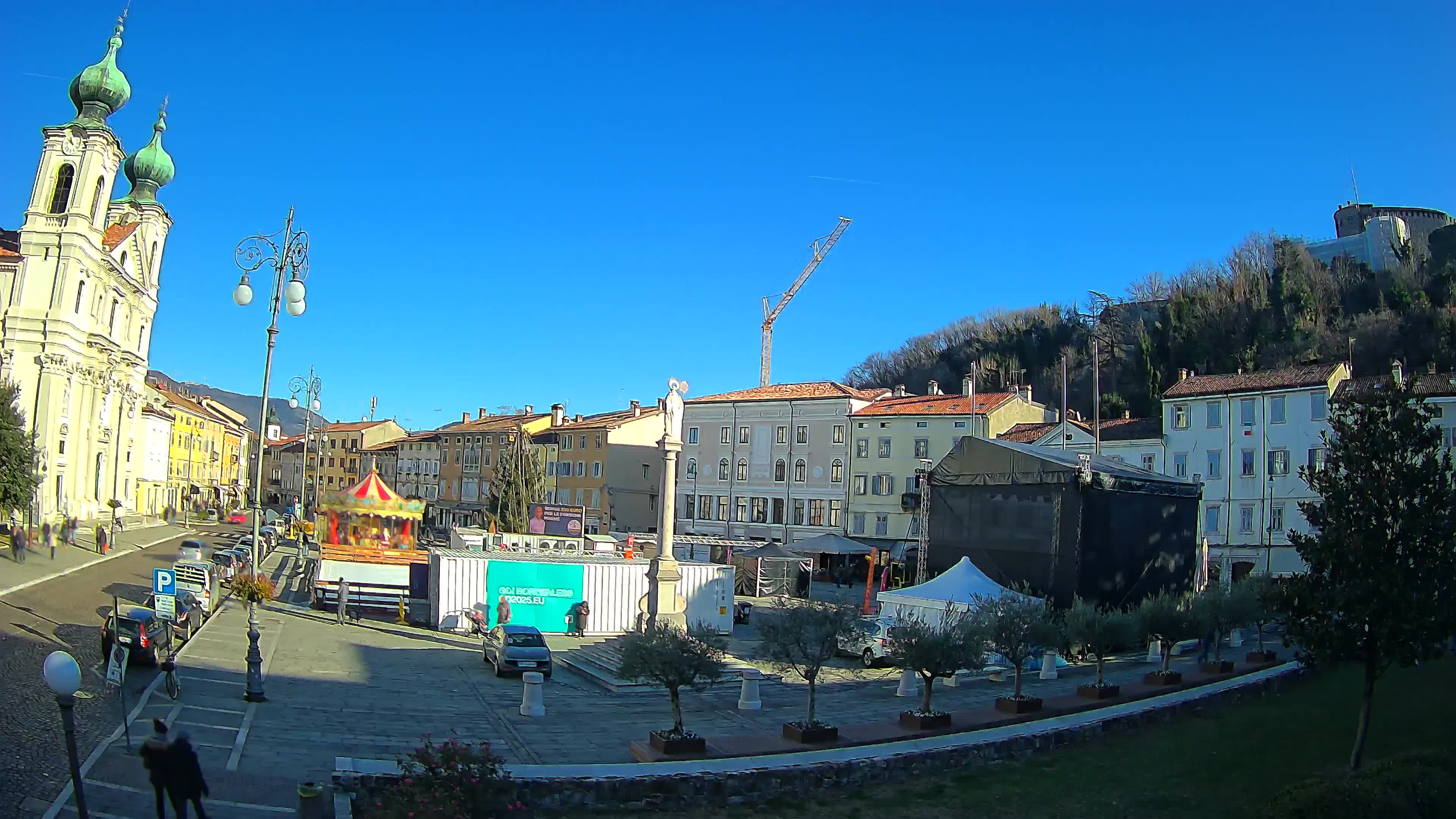 Gorizia – Place Vittoria – Cathédrale st. Ignazio