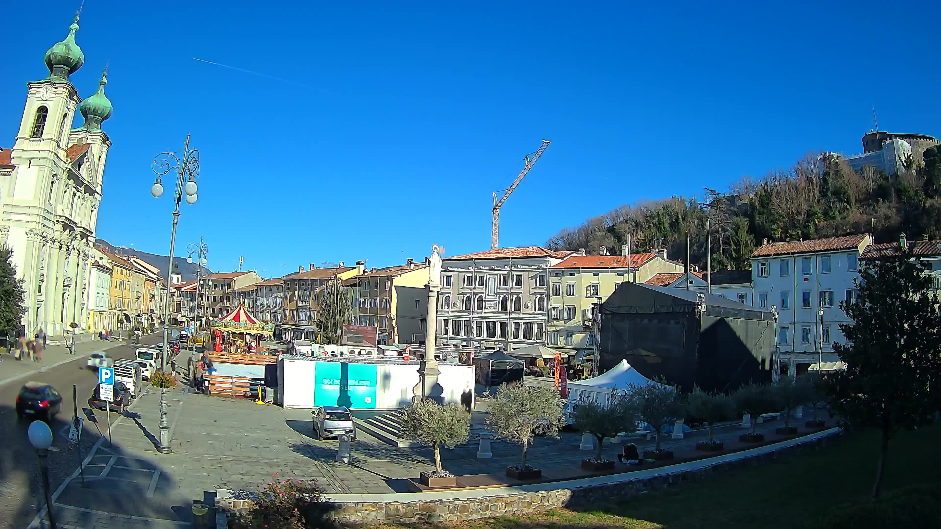 Gorizia – Place Vittoria – Cathédrale st. Ignazio