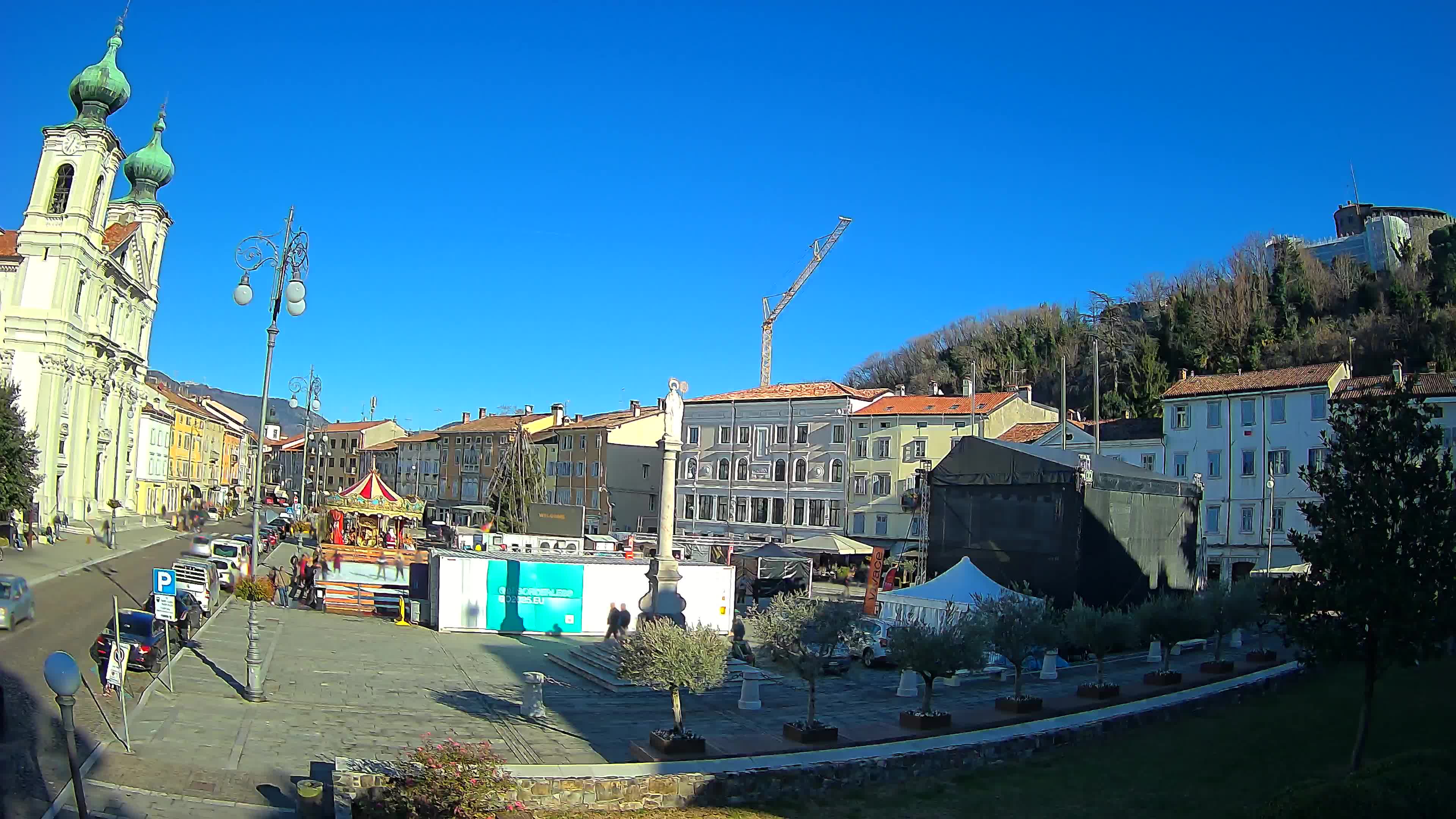 Gorizia – Plaza Vittoria – Catedral de San Pedro. Ignacio