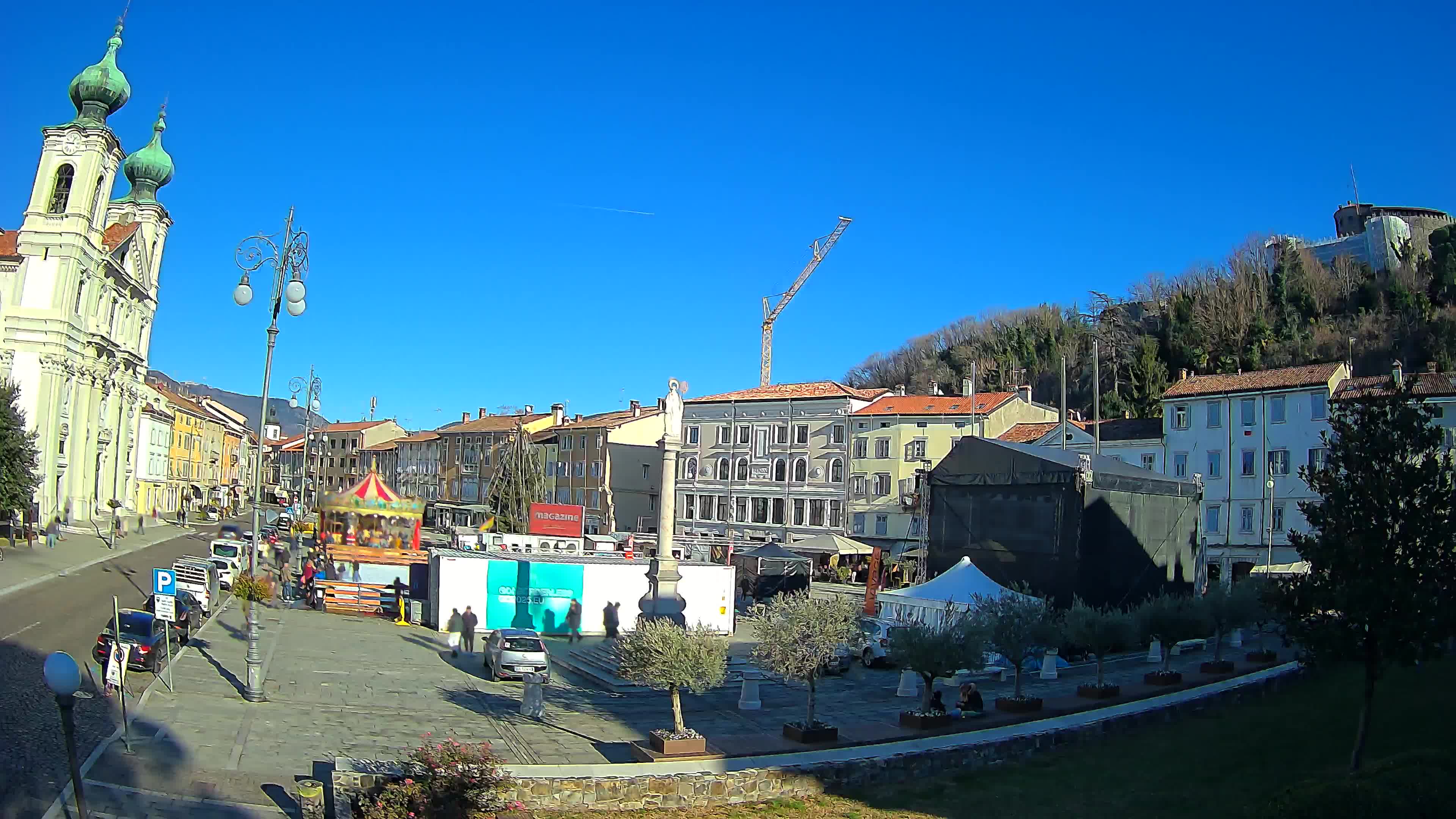 Gorizia – Place Vittoria – Cathédrale st. Ignazio