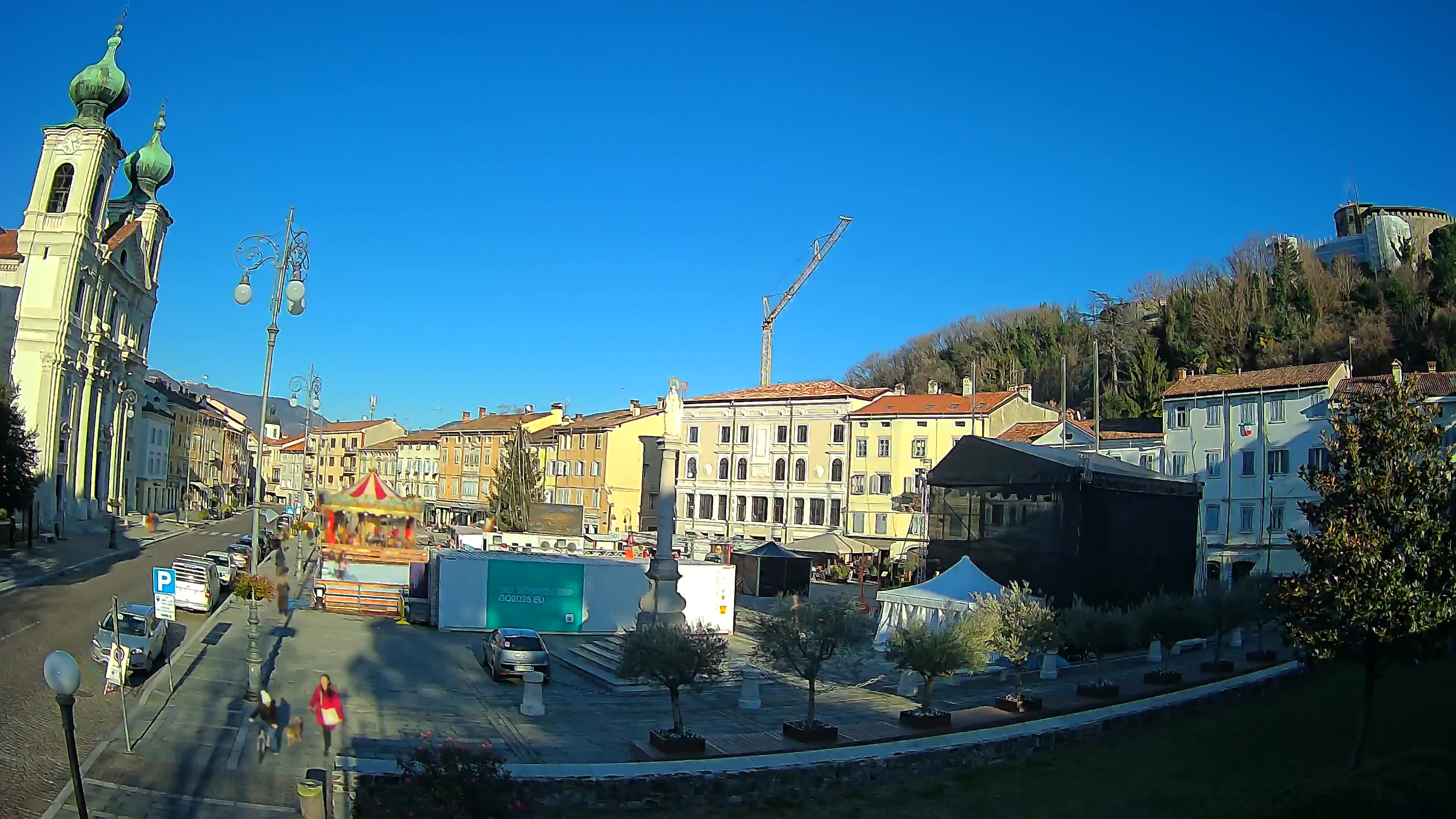 Gorizia – Plaza Vittoria – Catedral de San Pedro. Ignacio