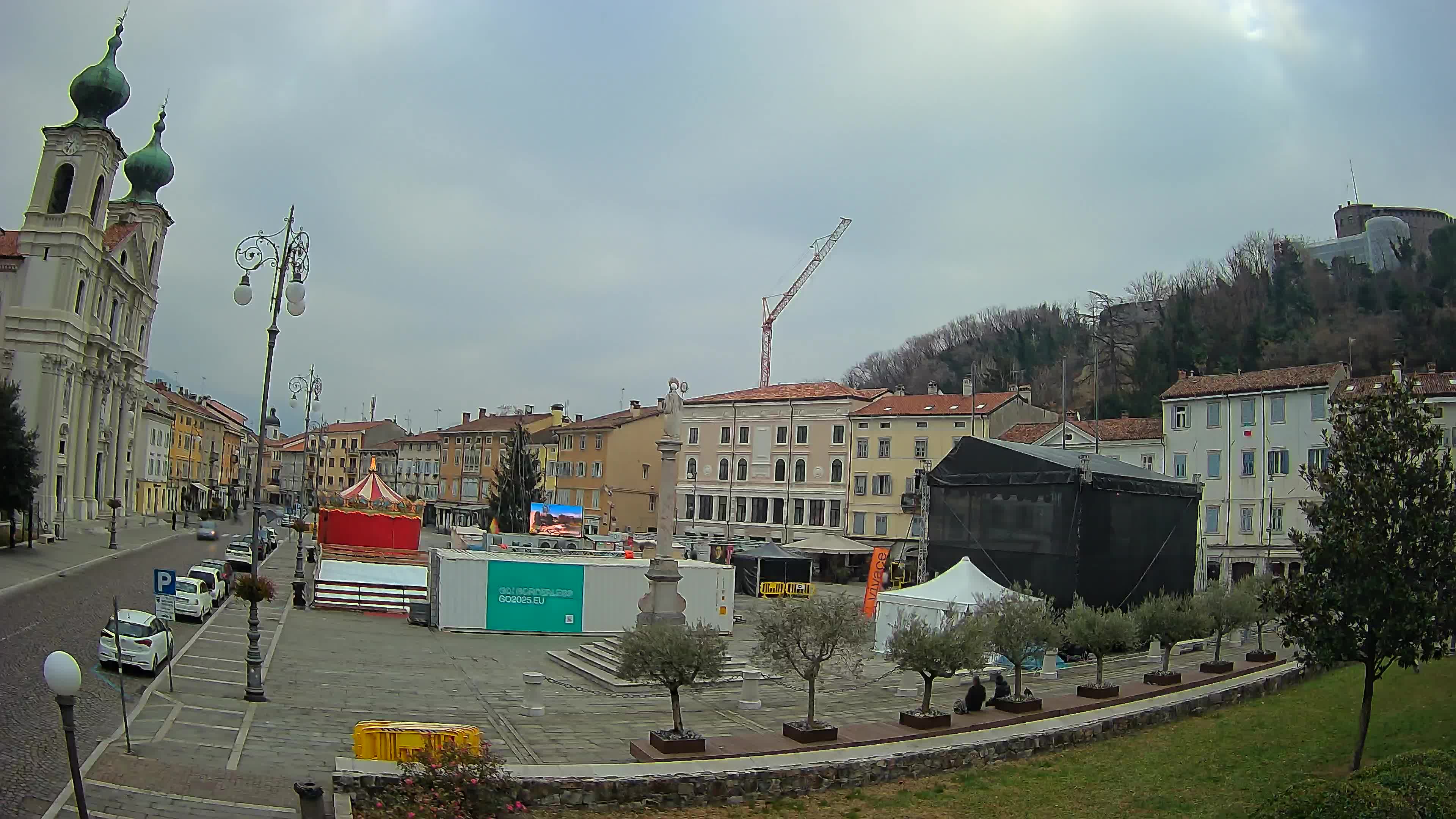 Gorizia – Place Vittoria – Cathédrale st. Ignazio