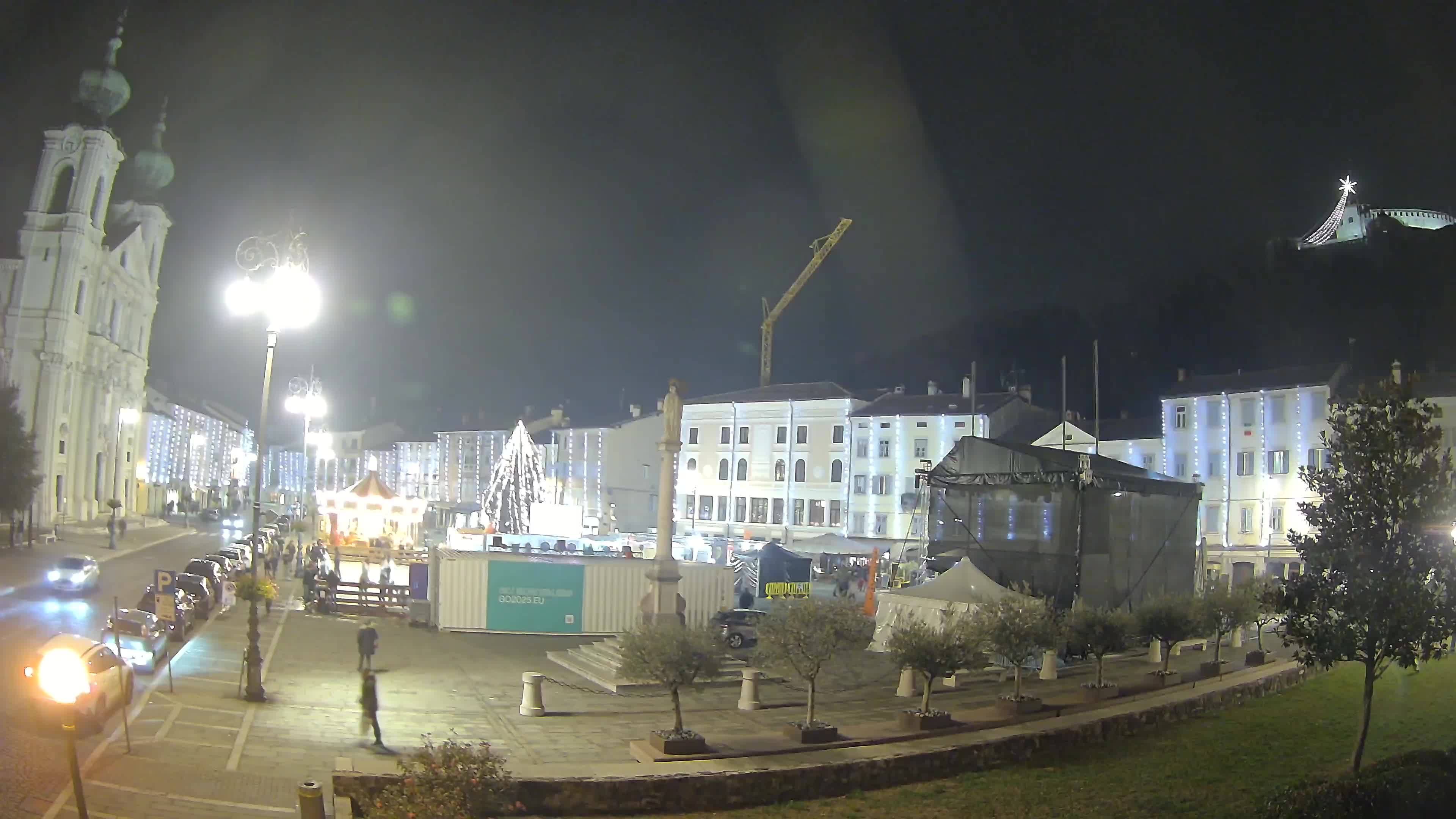 Webcam Gorizia Piazza della Vittoria e Duomo di S. Ignazio