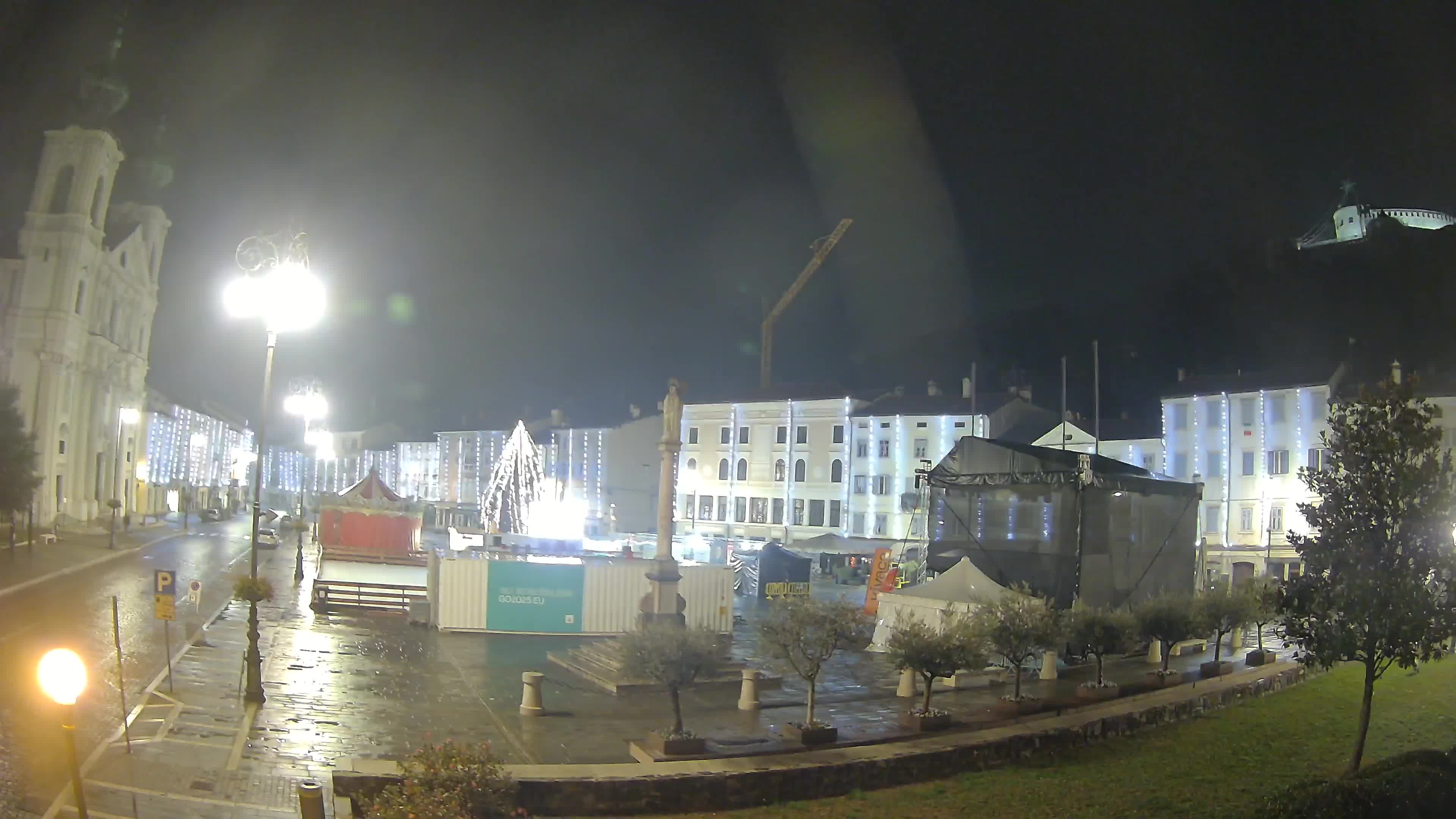 Webcam Gorizia Vittoria square – Cathedral of st. Ignazio