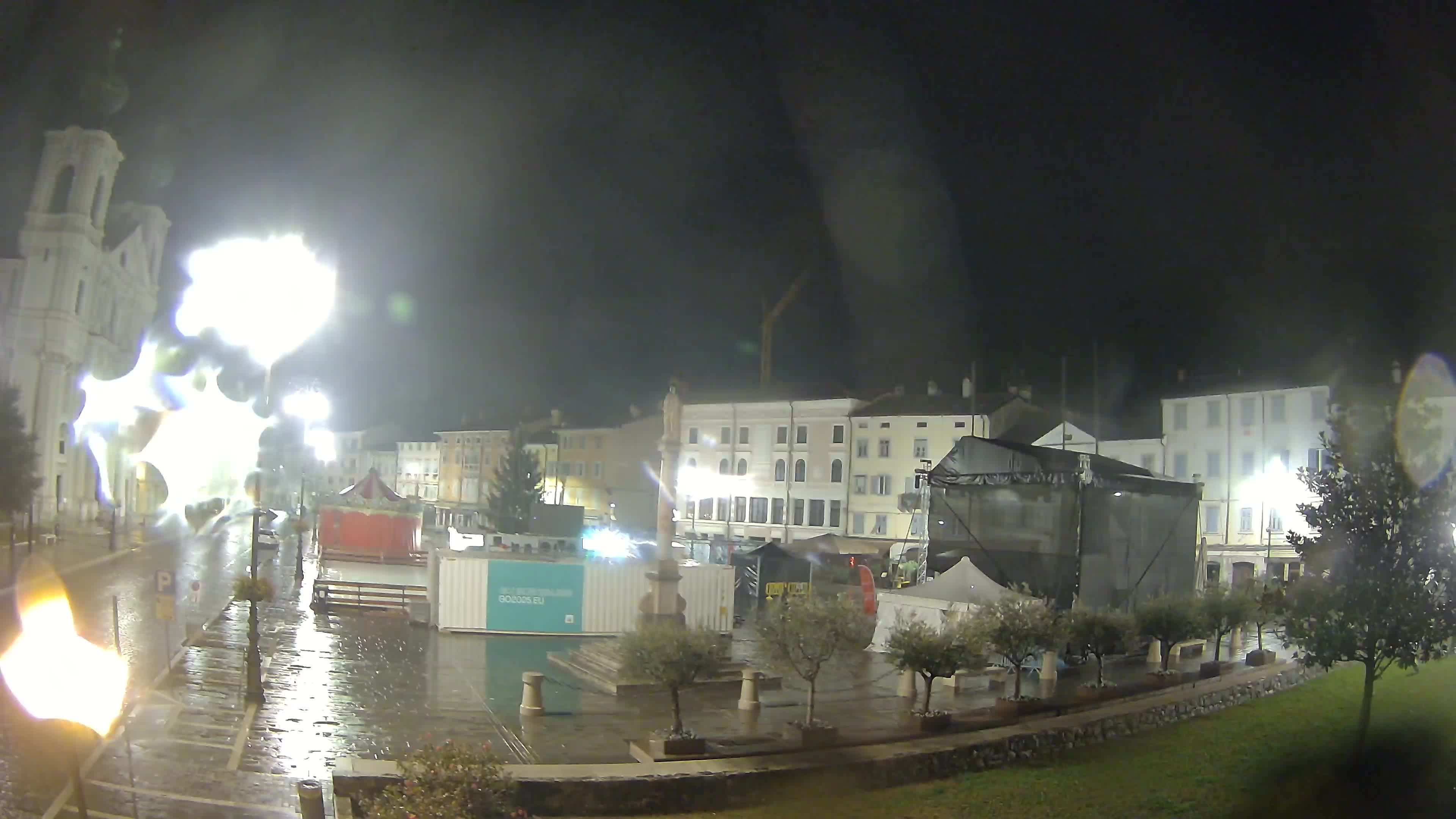 Webcam Gorizia Vittoria square – Cathedral of st. Ignazio