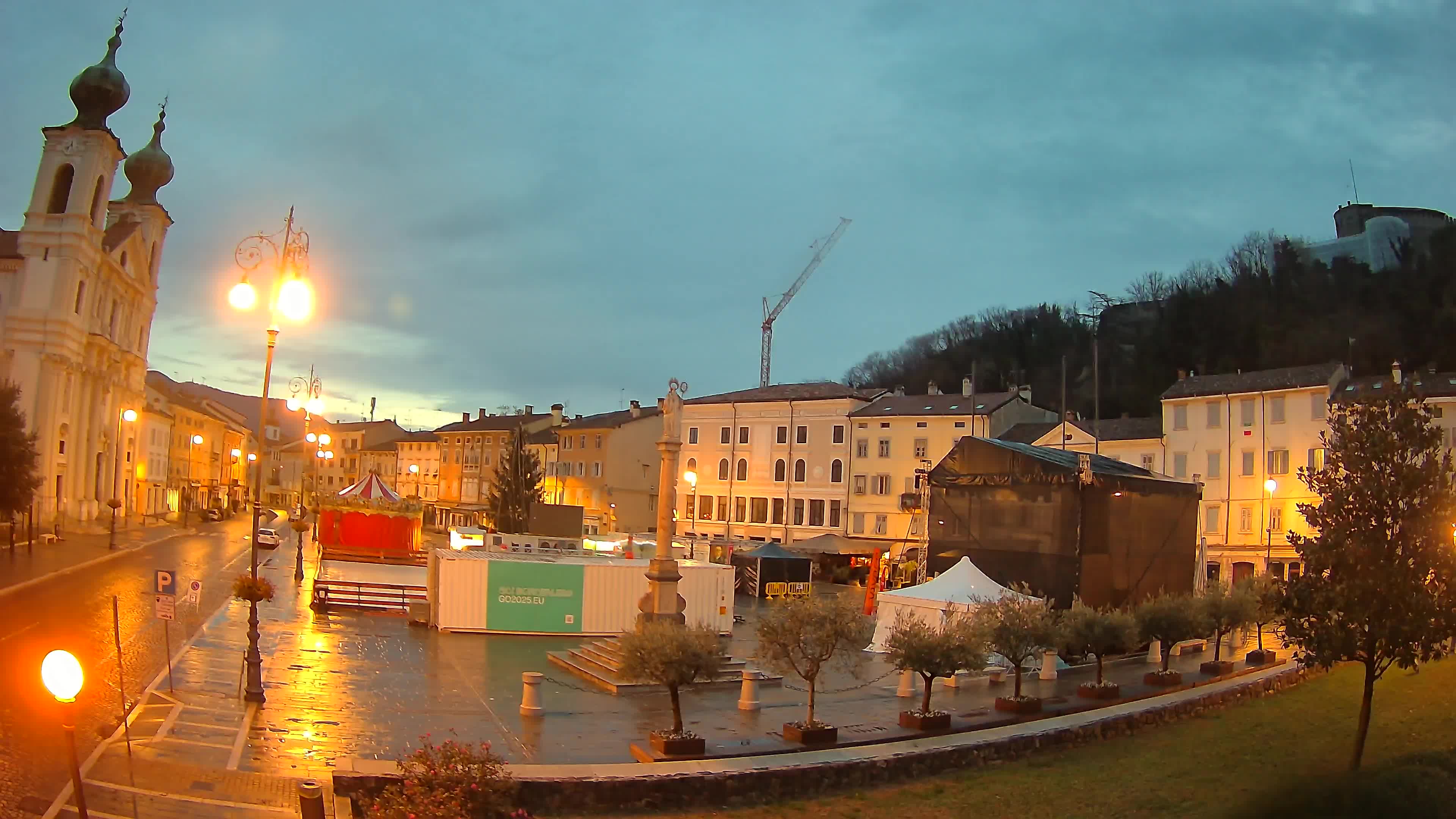 Gorizia – Place Vittoria – Cathédrale st. Ignazio