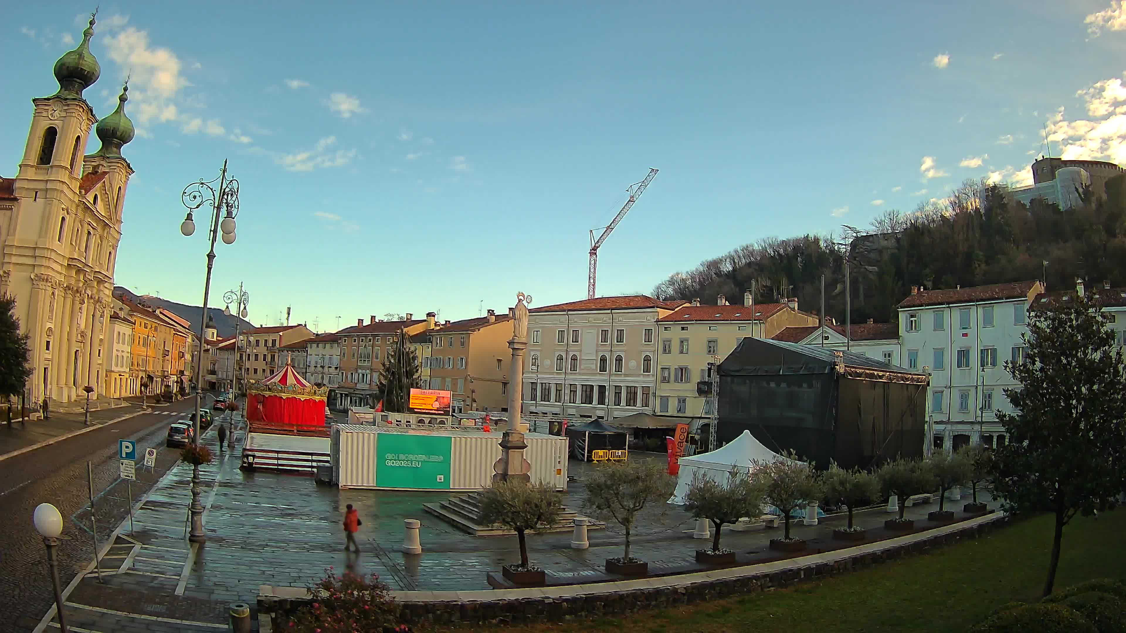 Gorizia – Place Vittoria – Cathédrale st. Ignazio