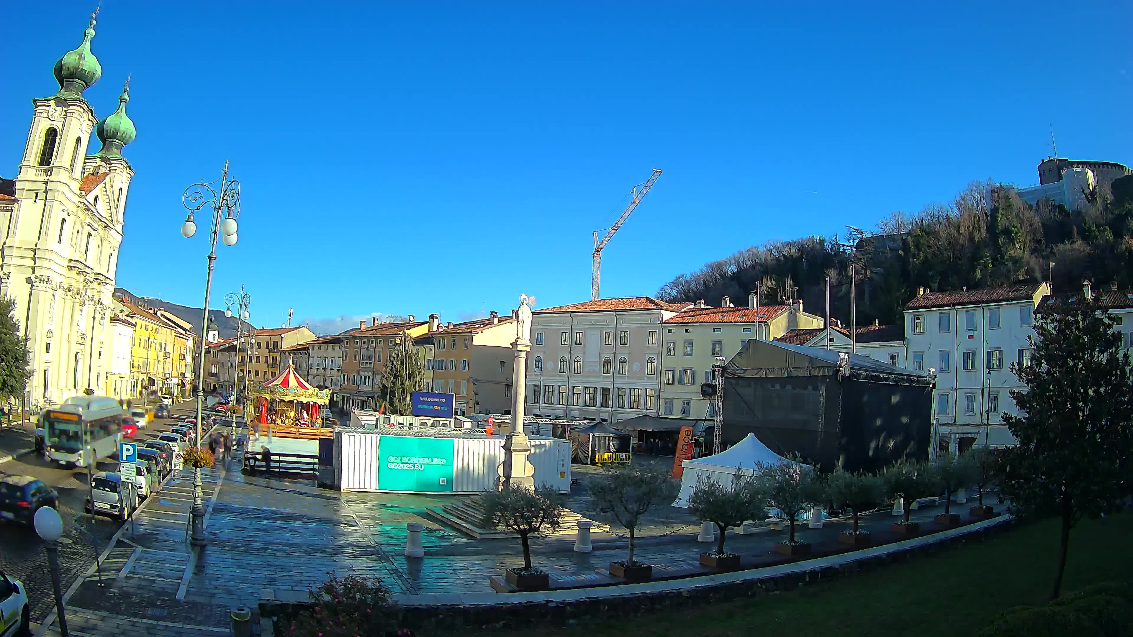 Gorizia – Place Vittoria – Cathédrale st. Ignazio