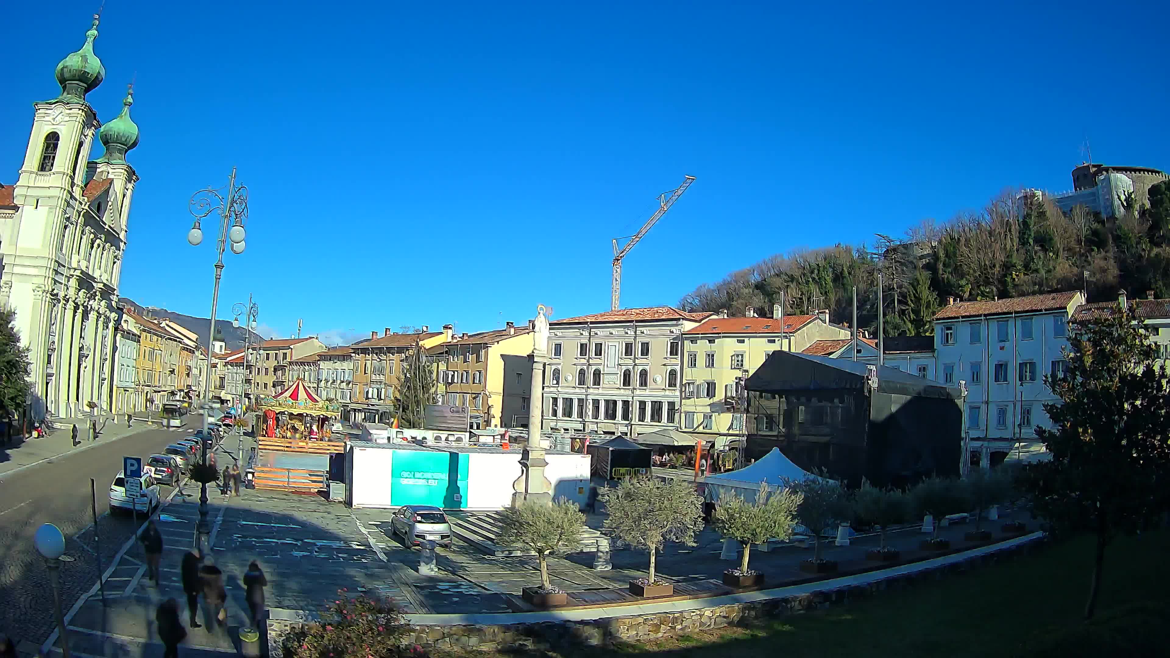 Gorizia – Place Vittoria – Cathédrale st. Ignazio