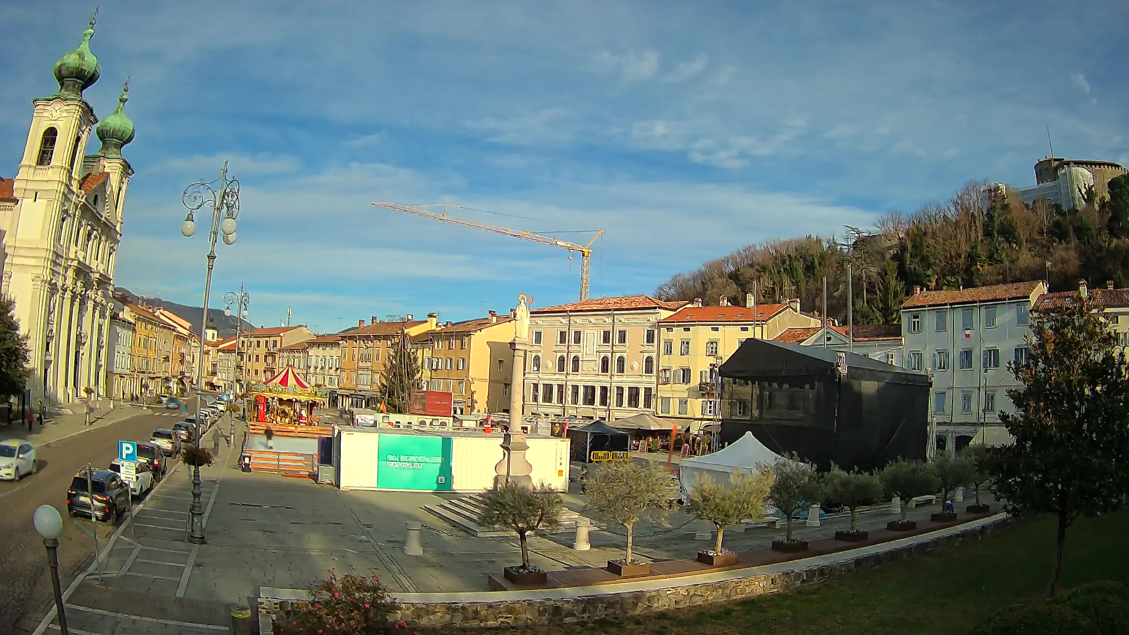 Gorizia – Place Vittoria – Cathédrale st. Ignazio