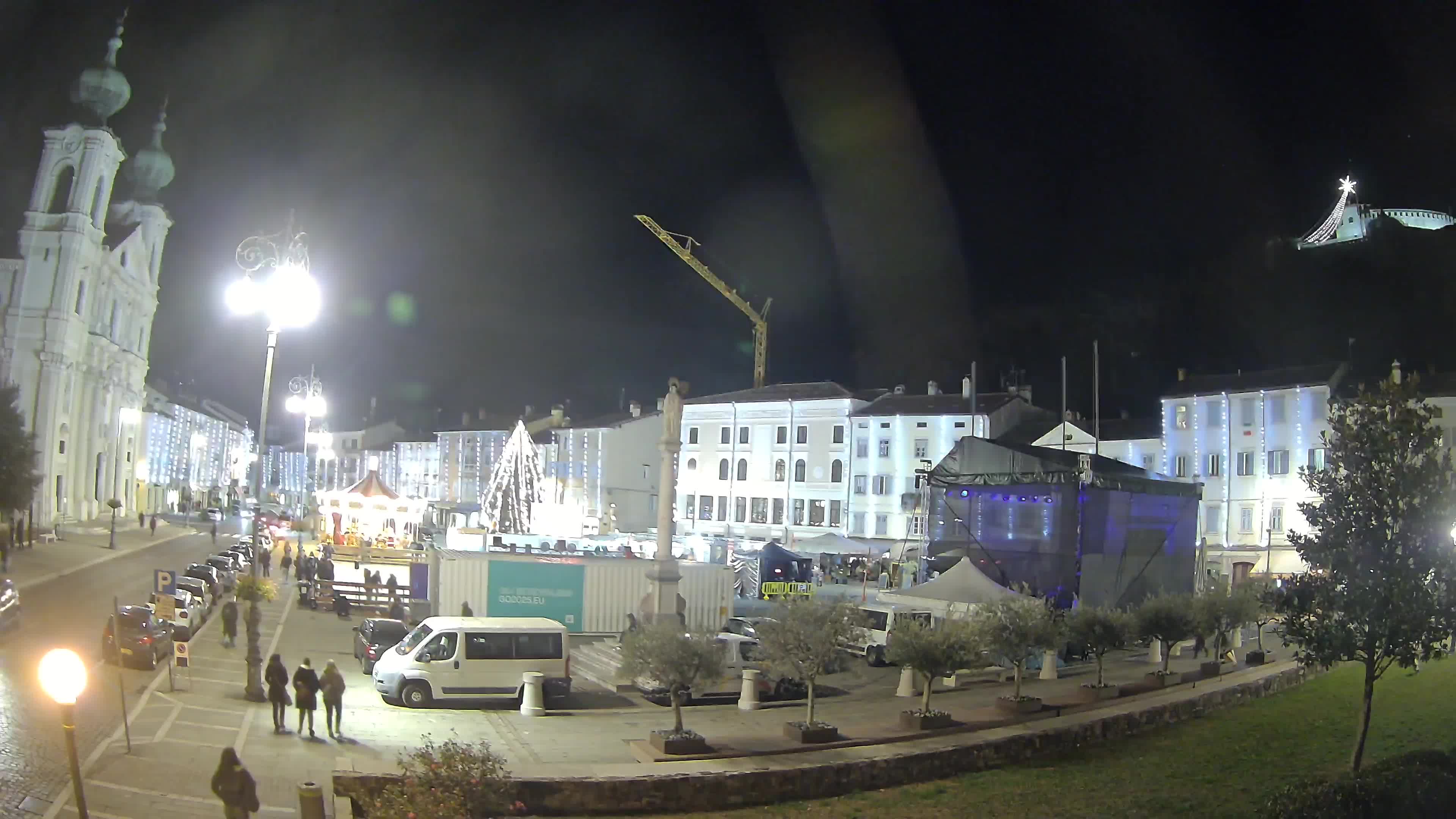 Webcam Gorizia Vittoria square – Cathedral of st. Ignazio