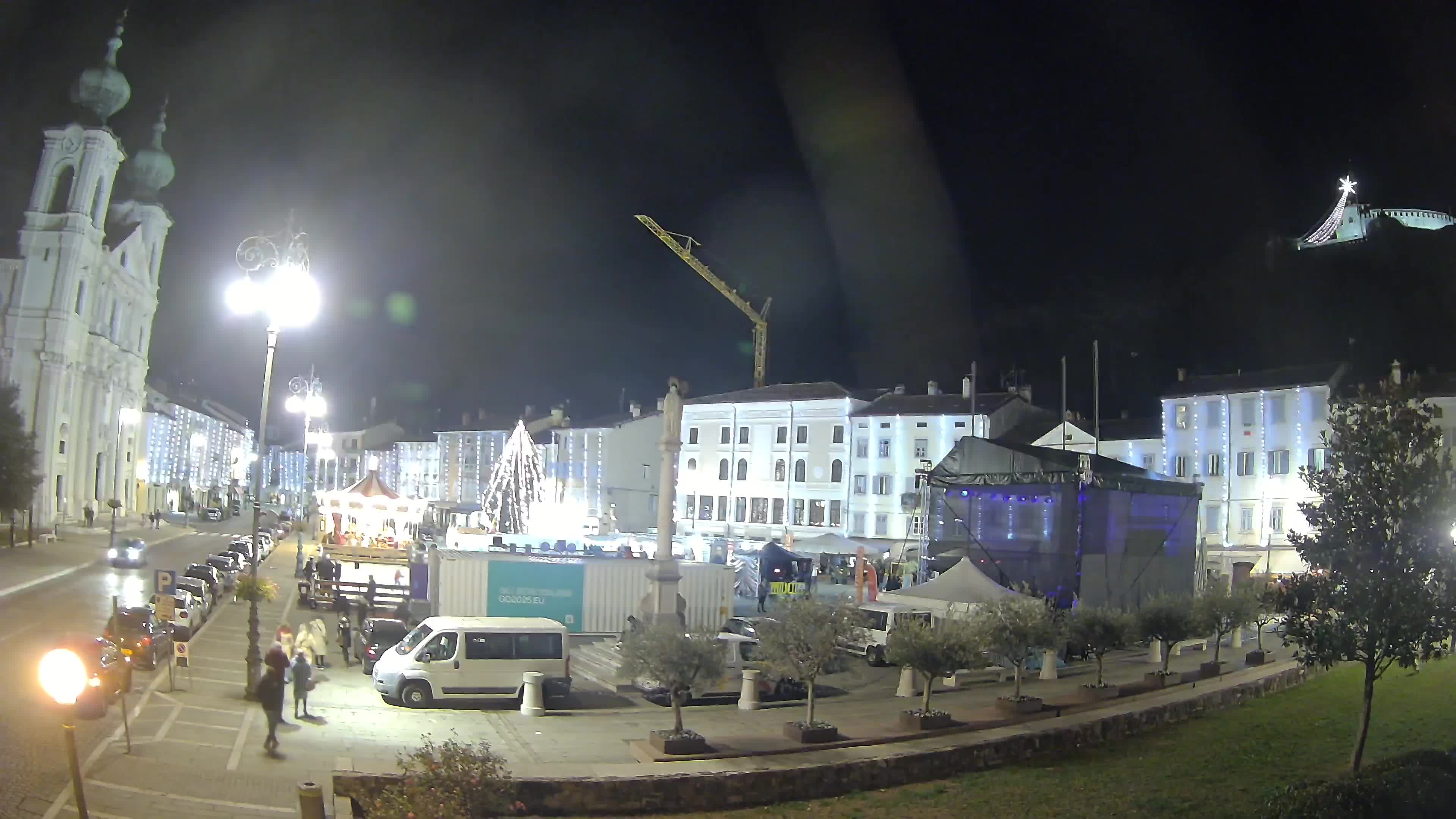 Webcam Gorizia Vittoria square – Cathedral of st. Ignazio