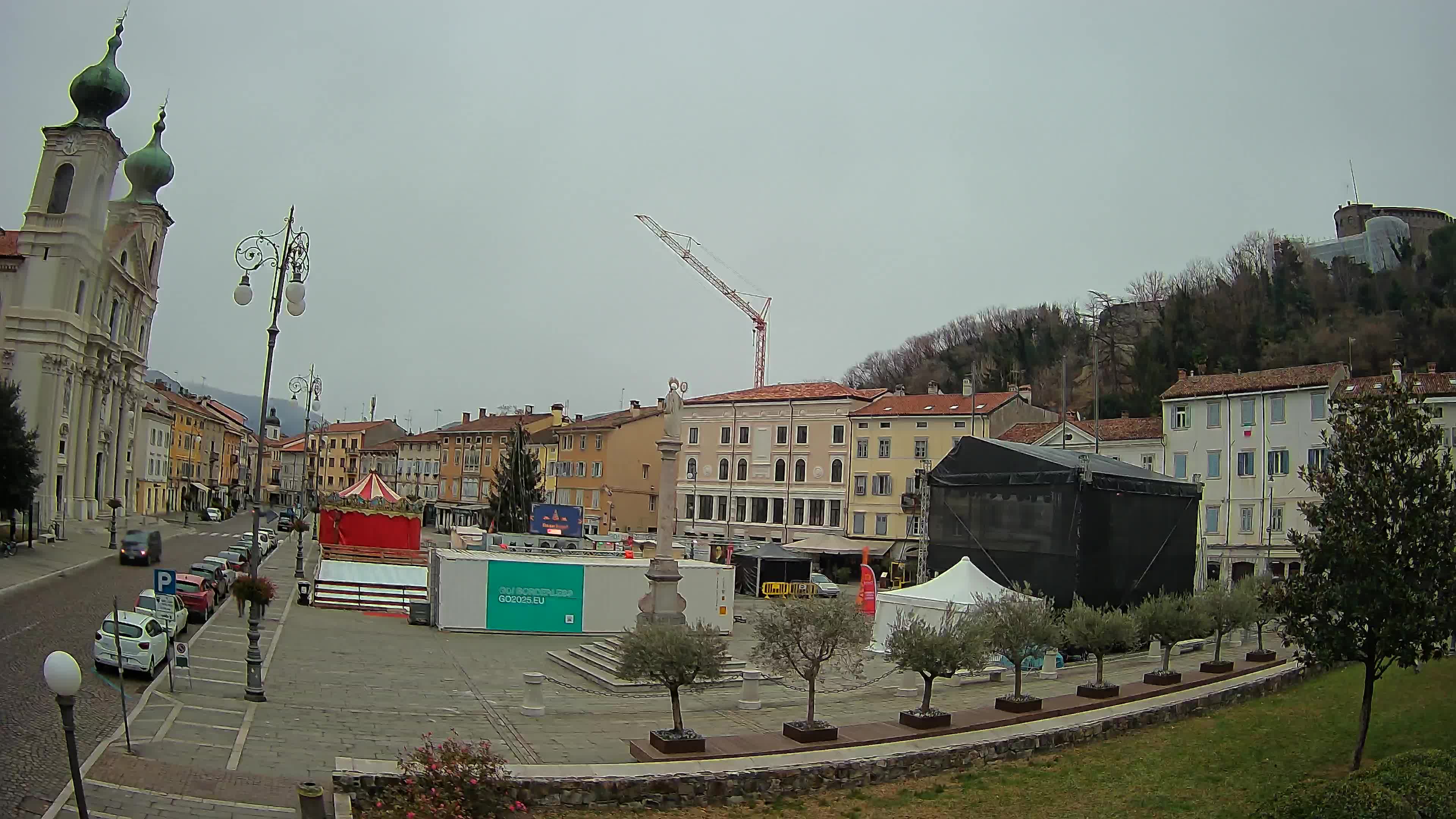 Gorizia – Plaza Vittoria – Catedral de San Pedro. Ignacio