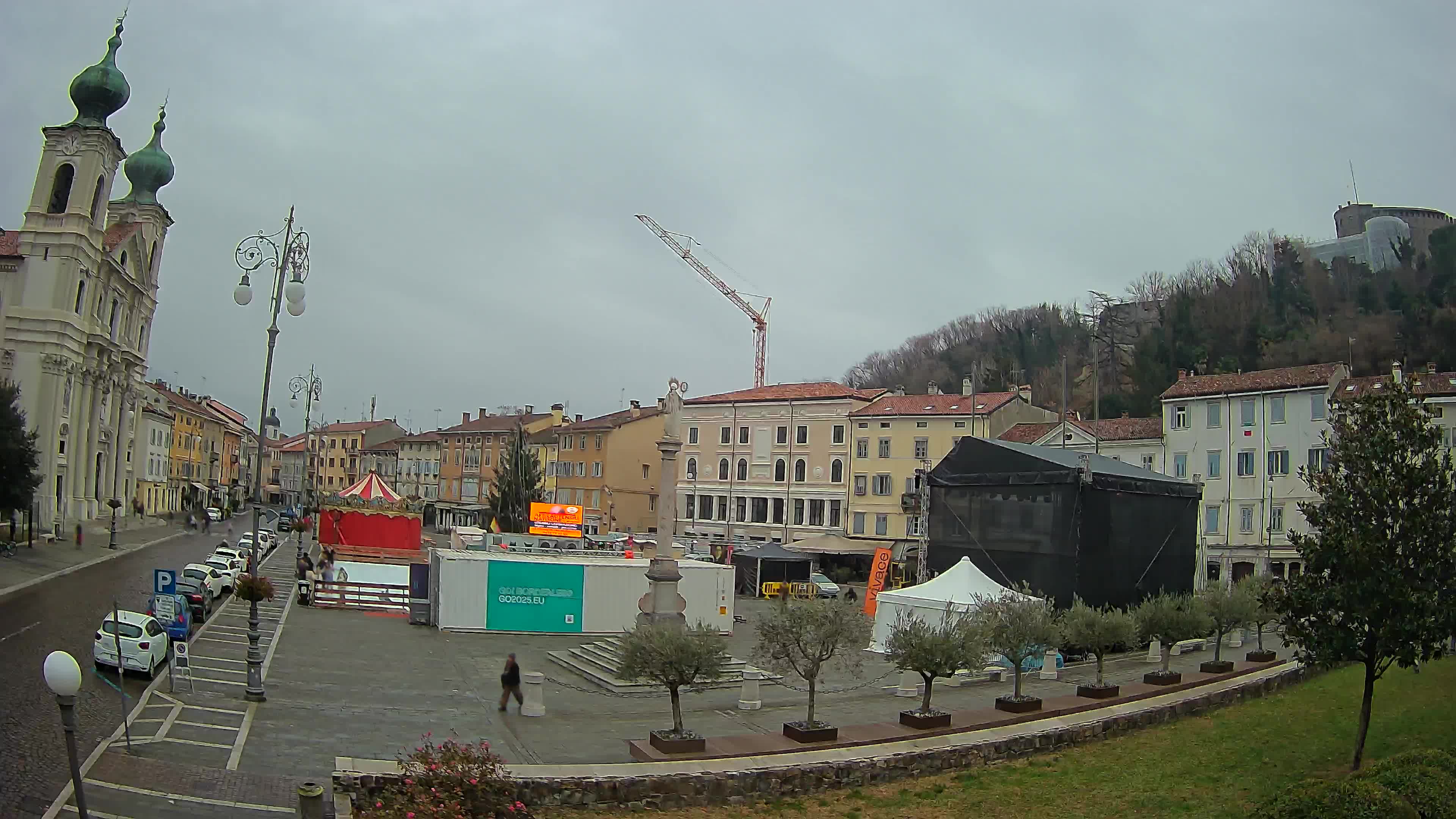 Gorizia – Place Vittoria – Cathédrale st. Ignazio