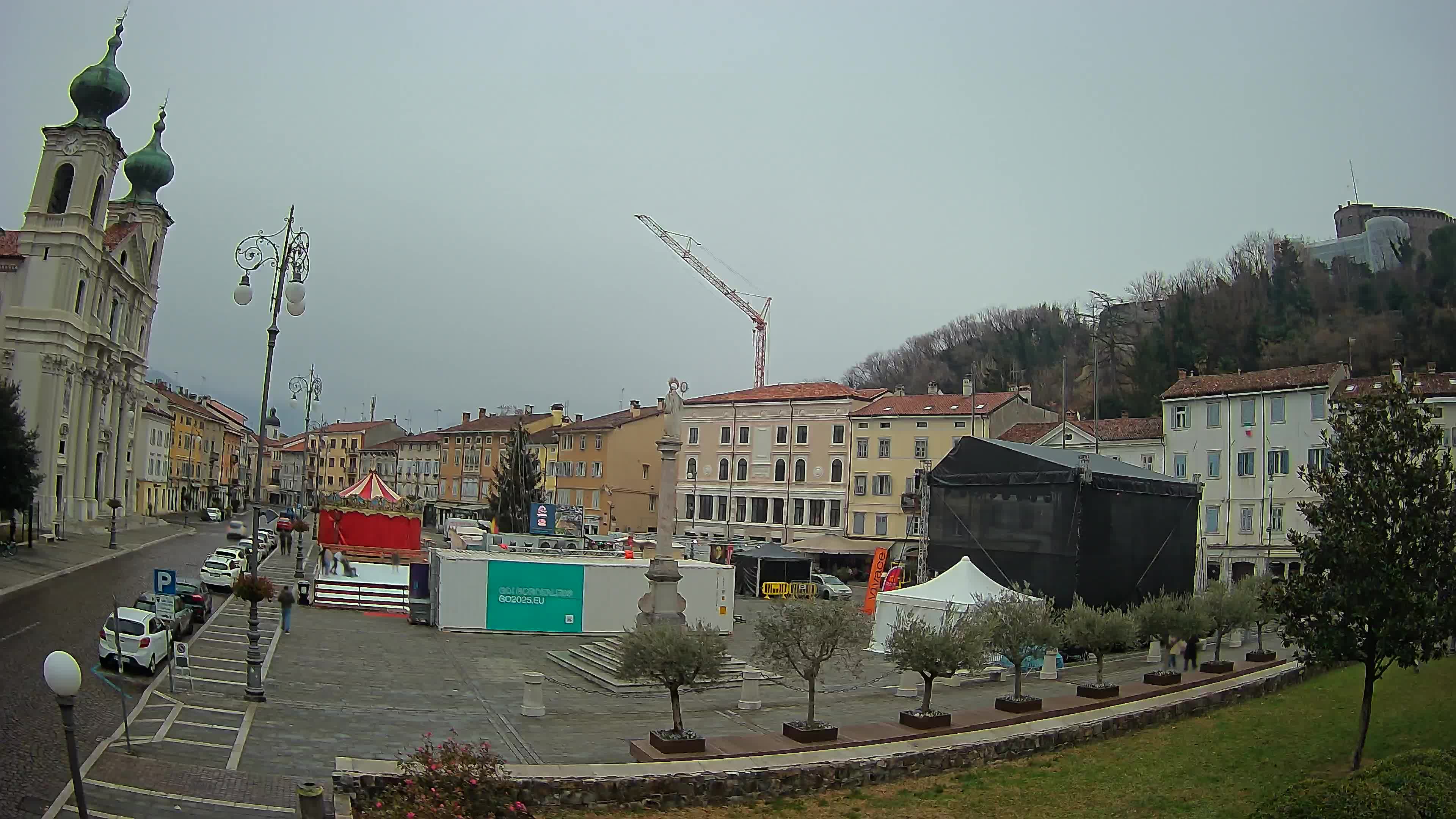 Gorizia – Place Vittoria – Cathédrale st. Ignazio