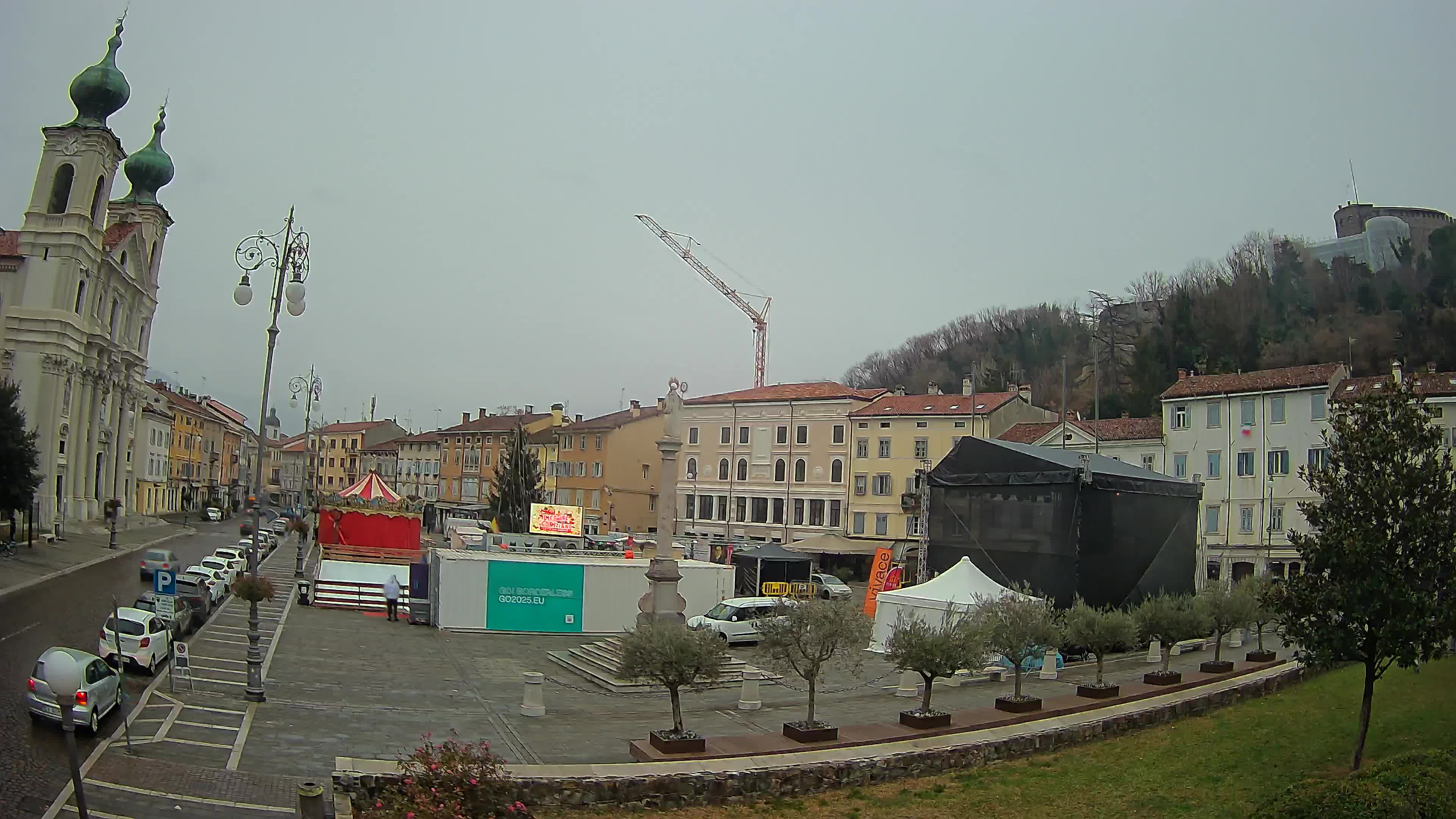 Gorizia – Plaza Vittoria – Catedral de San Pedro. Ignacio