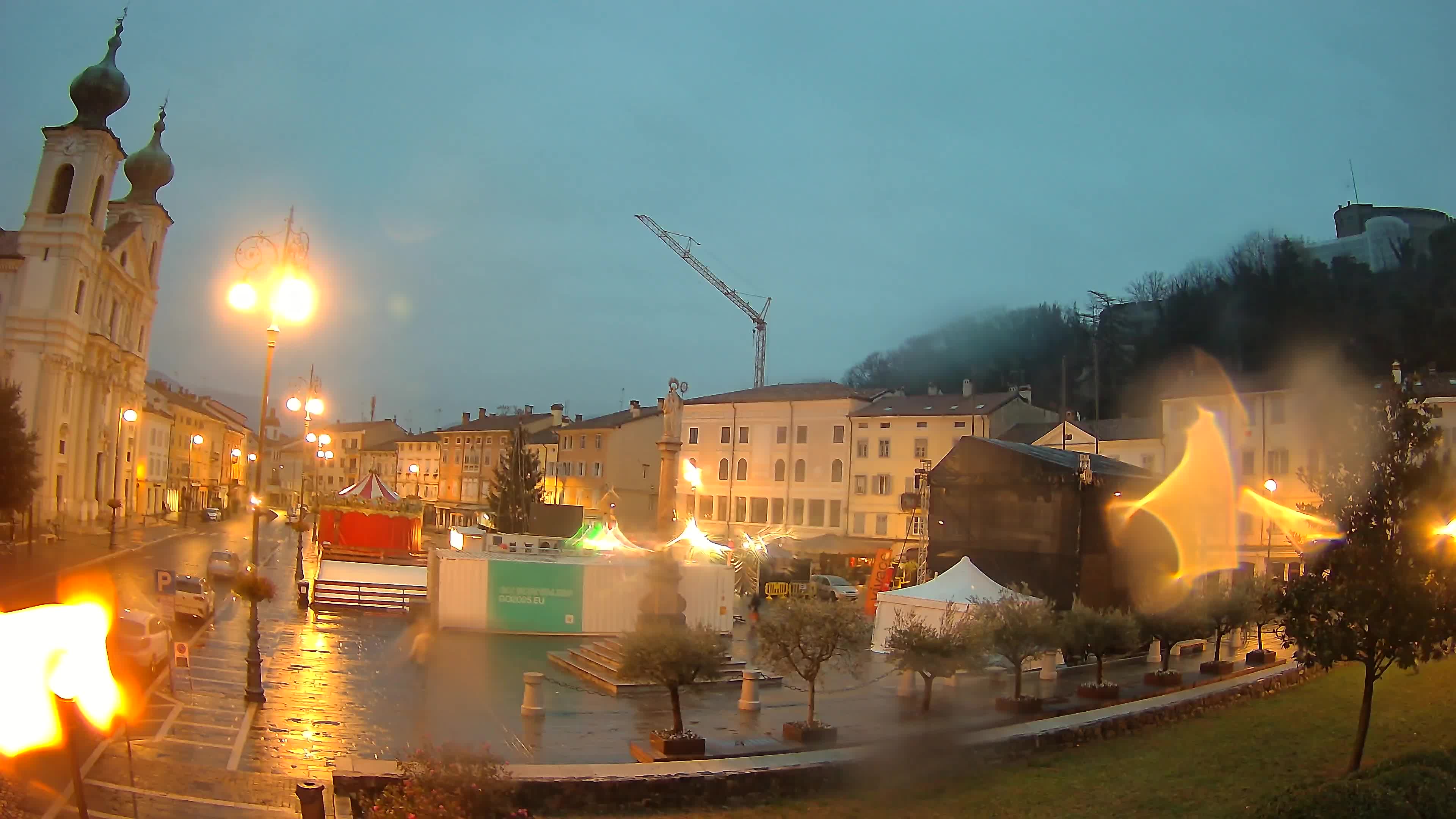 Gorizia – Place Vittoria – Cathédrale st. Ignazio