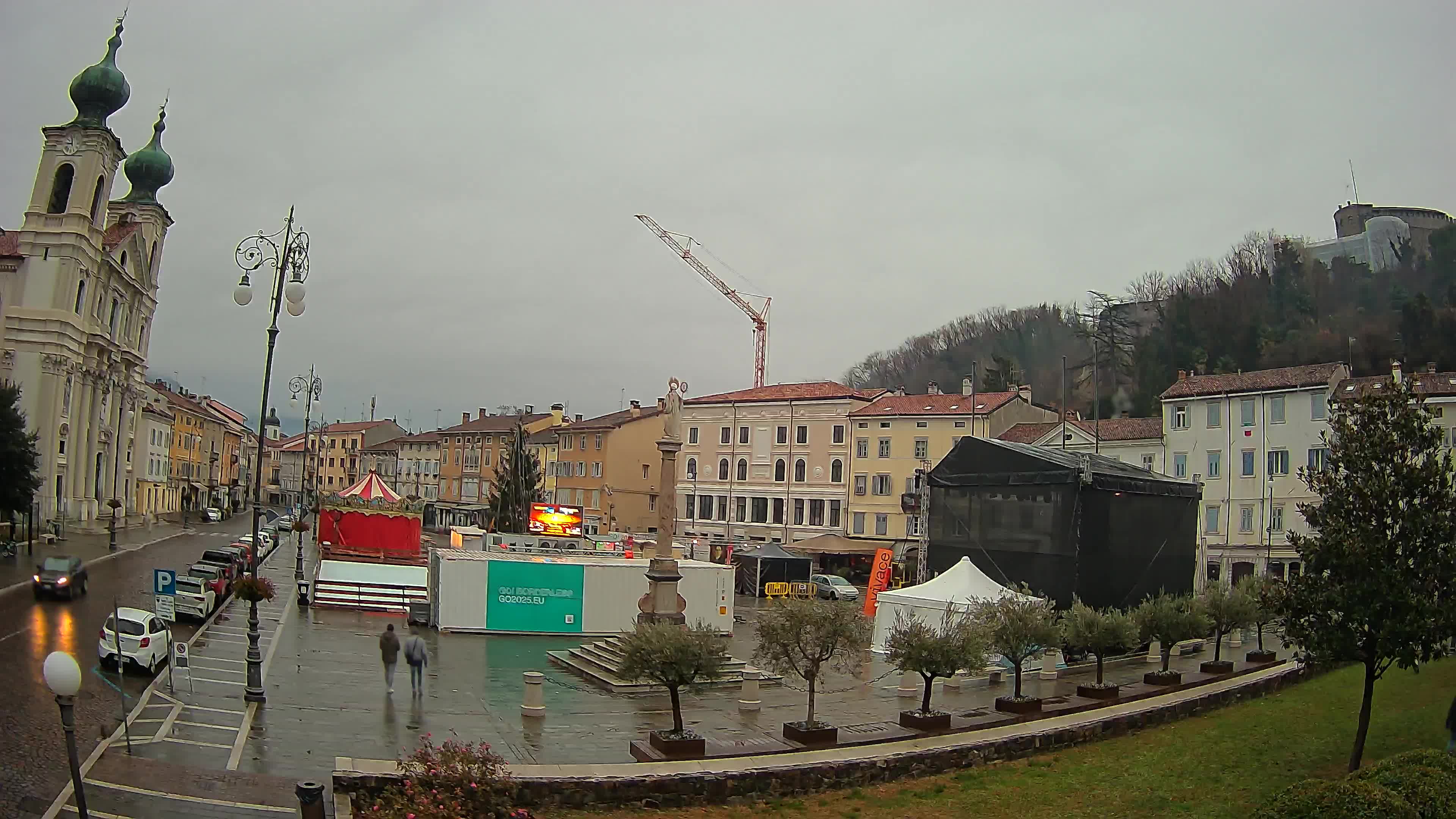 Webcam Gorizia Vittoria square – Cathedral of st. Ignazio