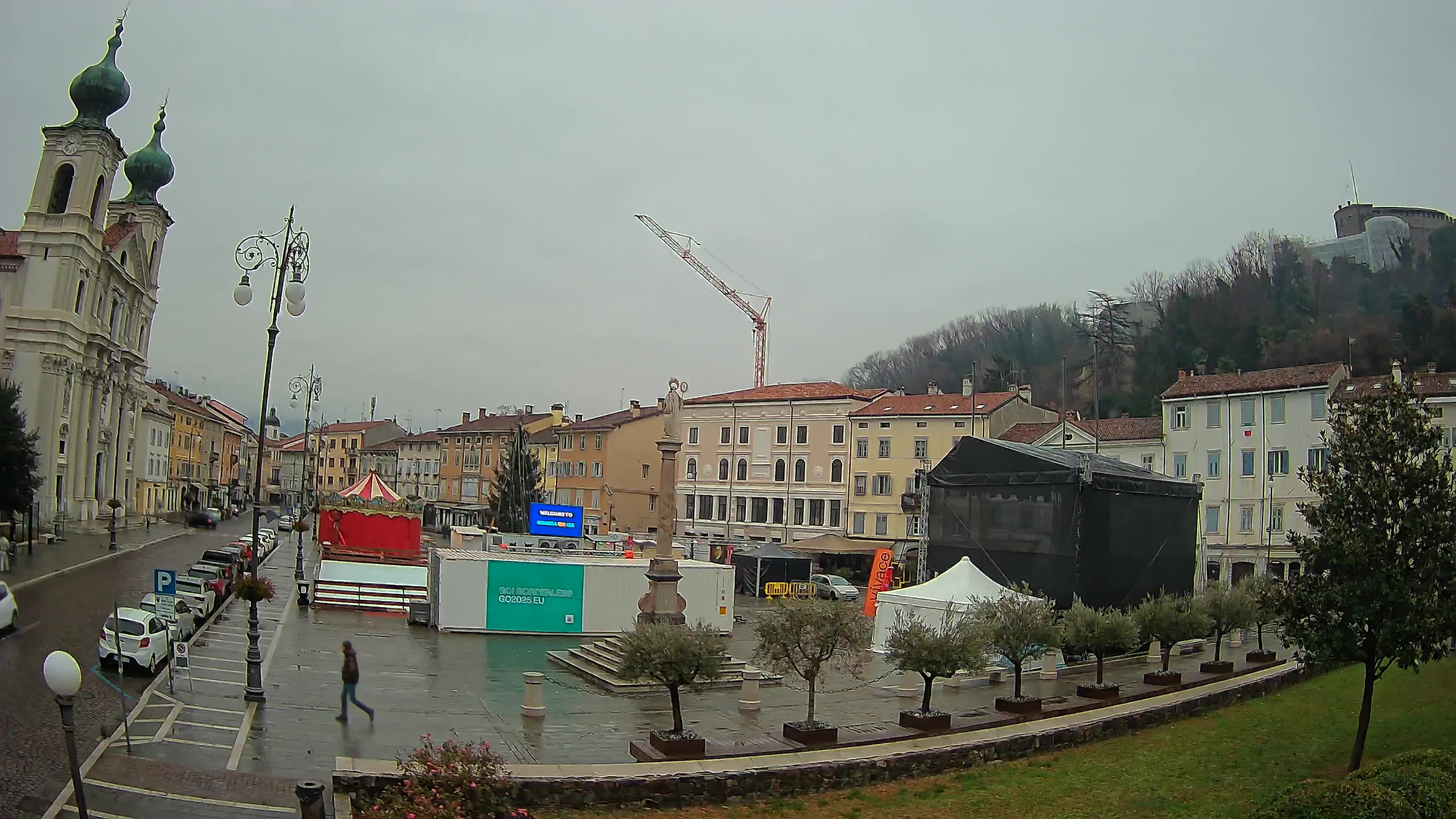 Gorizia – Place Vittoria – Cathédrale st. Ignazio