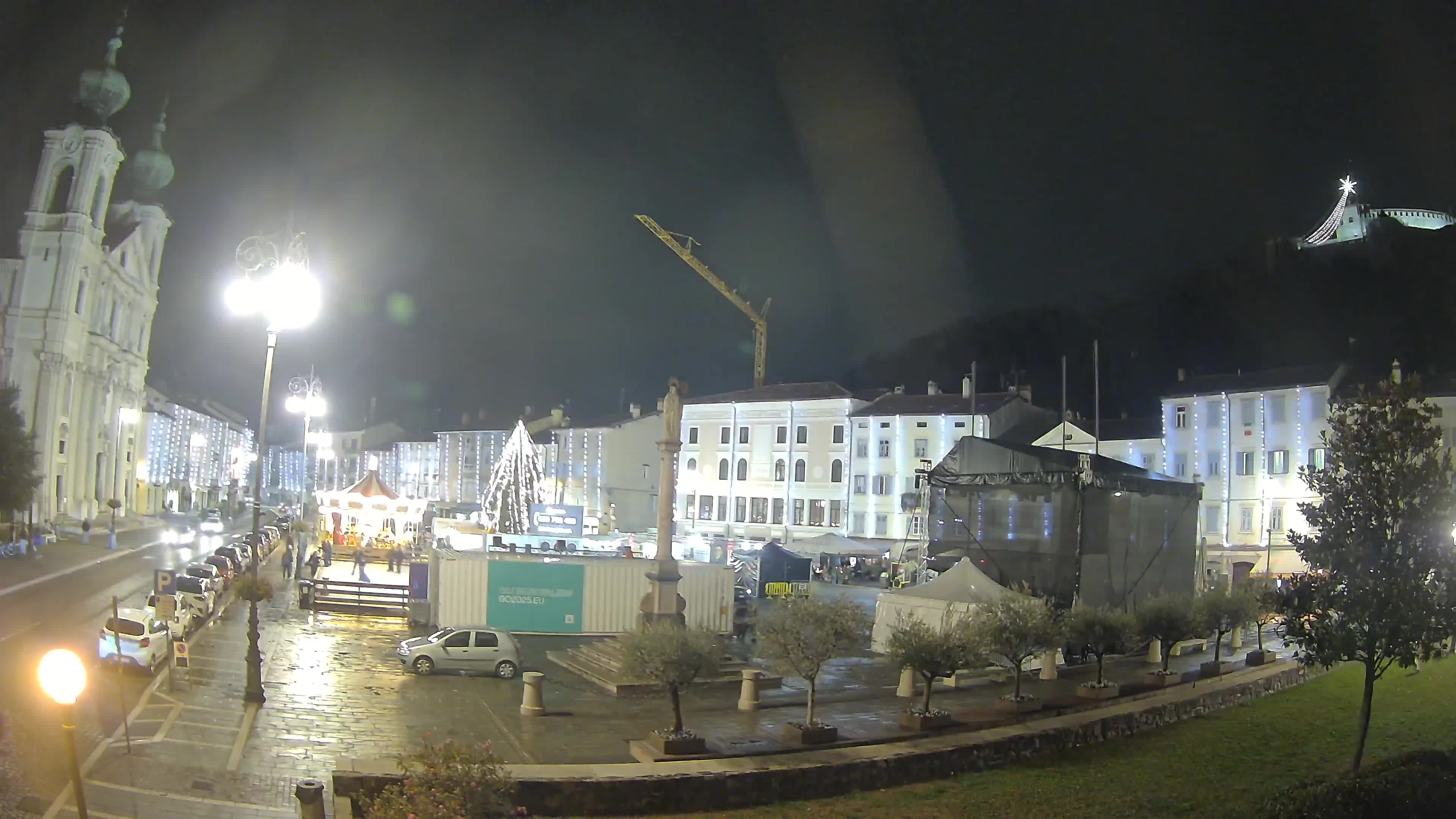 Webcam Gorizia Vittoria square – Cathedral of st. Ignazio