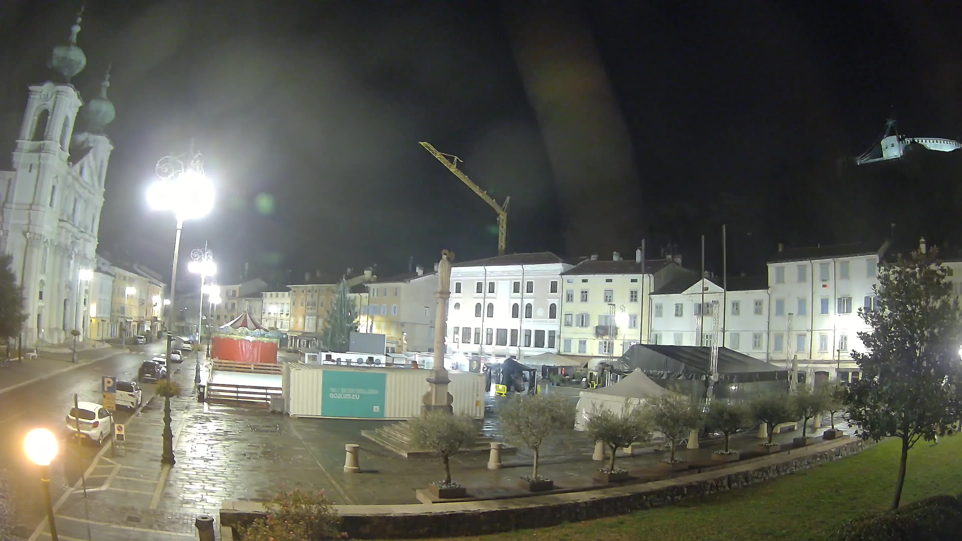 Webcam Gorizia Vittoria square – Cathedral of st. Ignazio