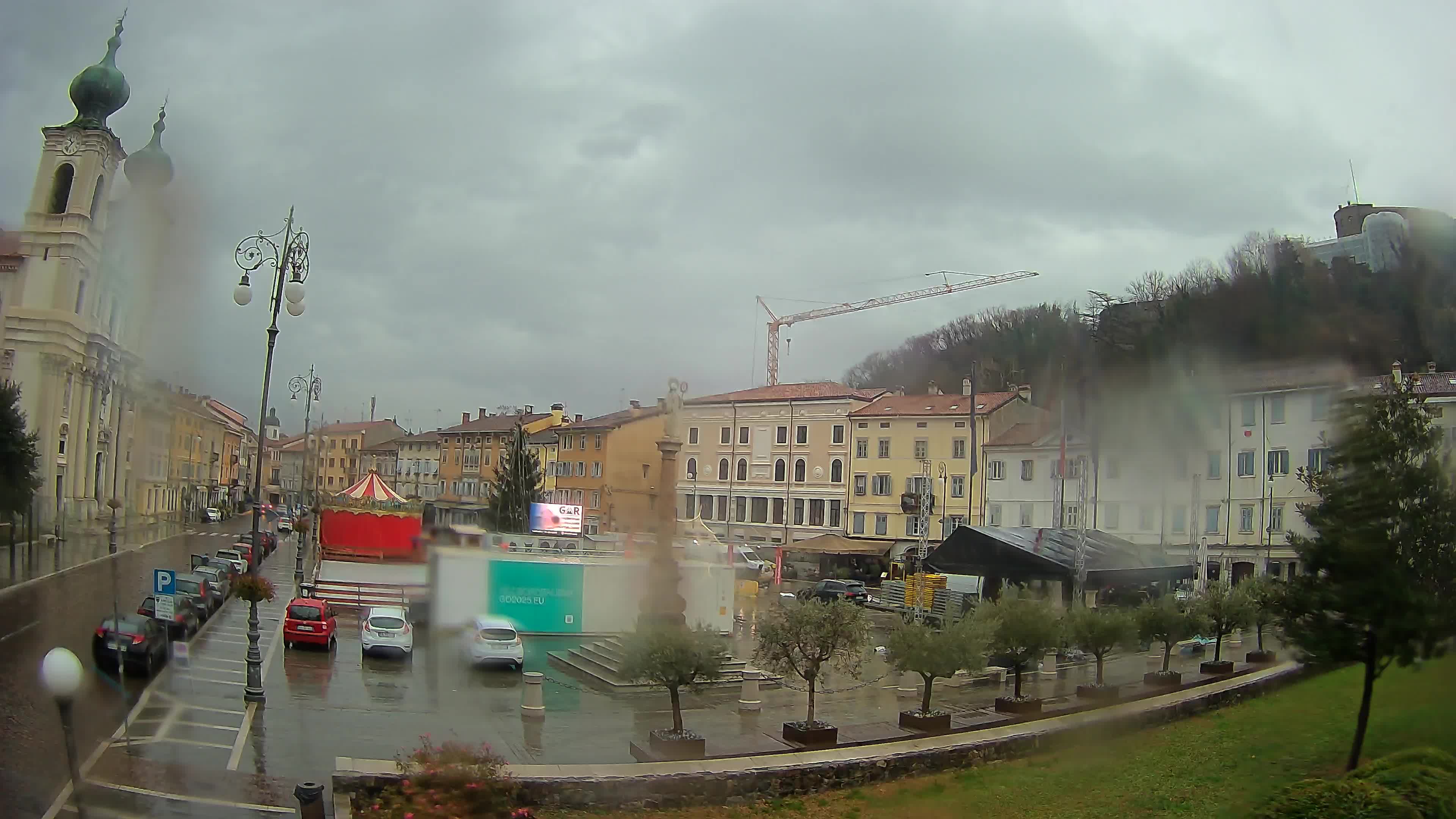 Gorizia – Place Vittoria – Cathédrale st. Ignazio