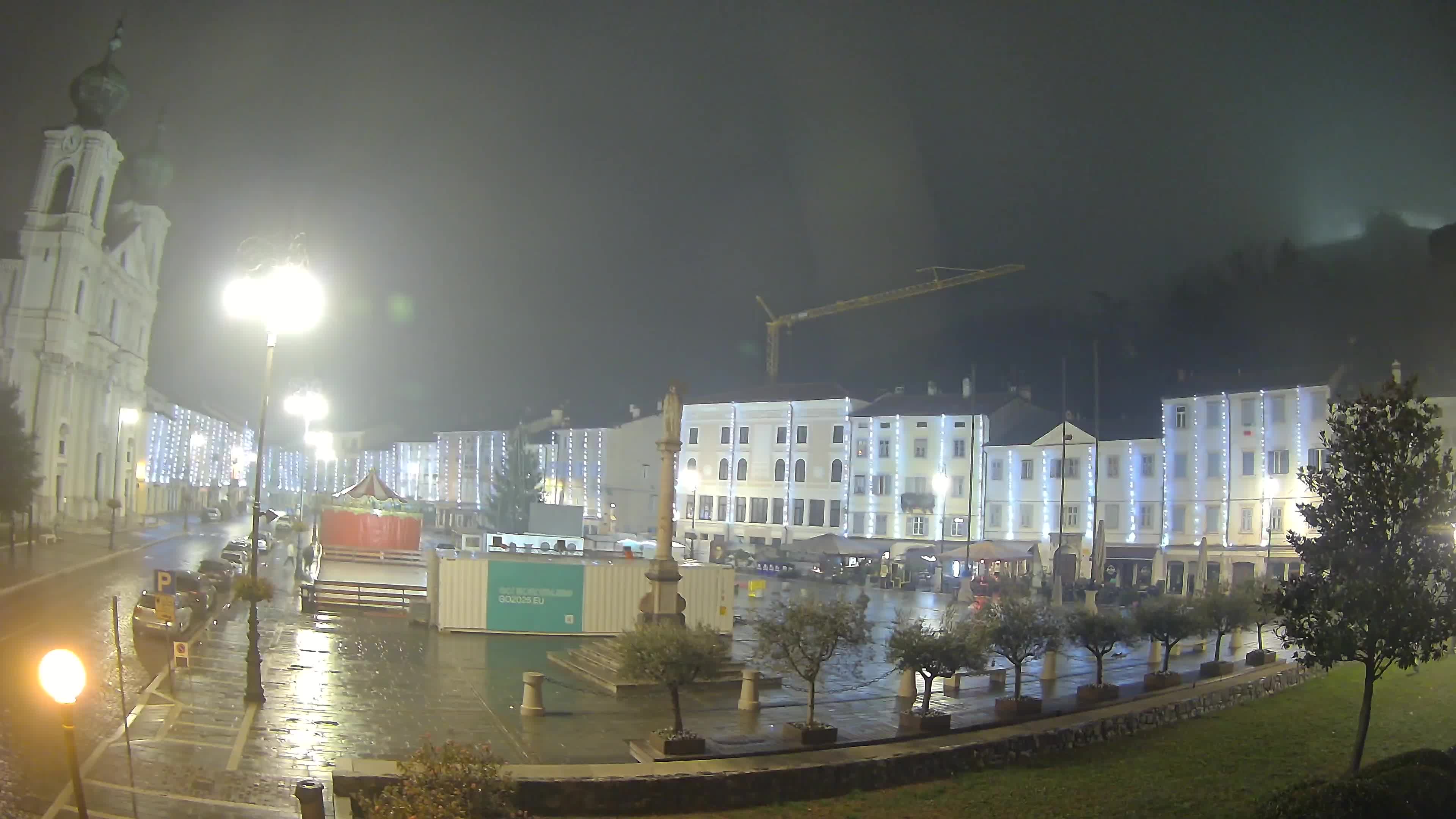 Webcam Gorizia Piazza della Vittoria e Duomo di S. Ignazio