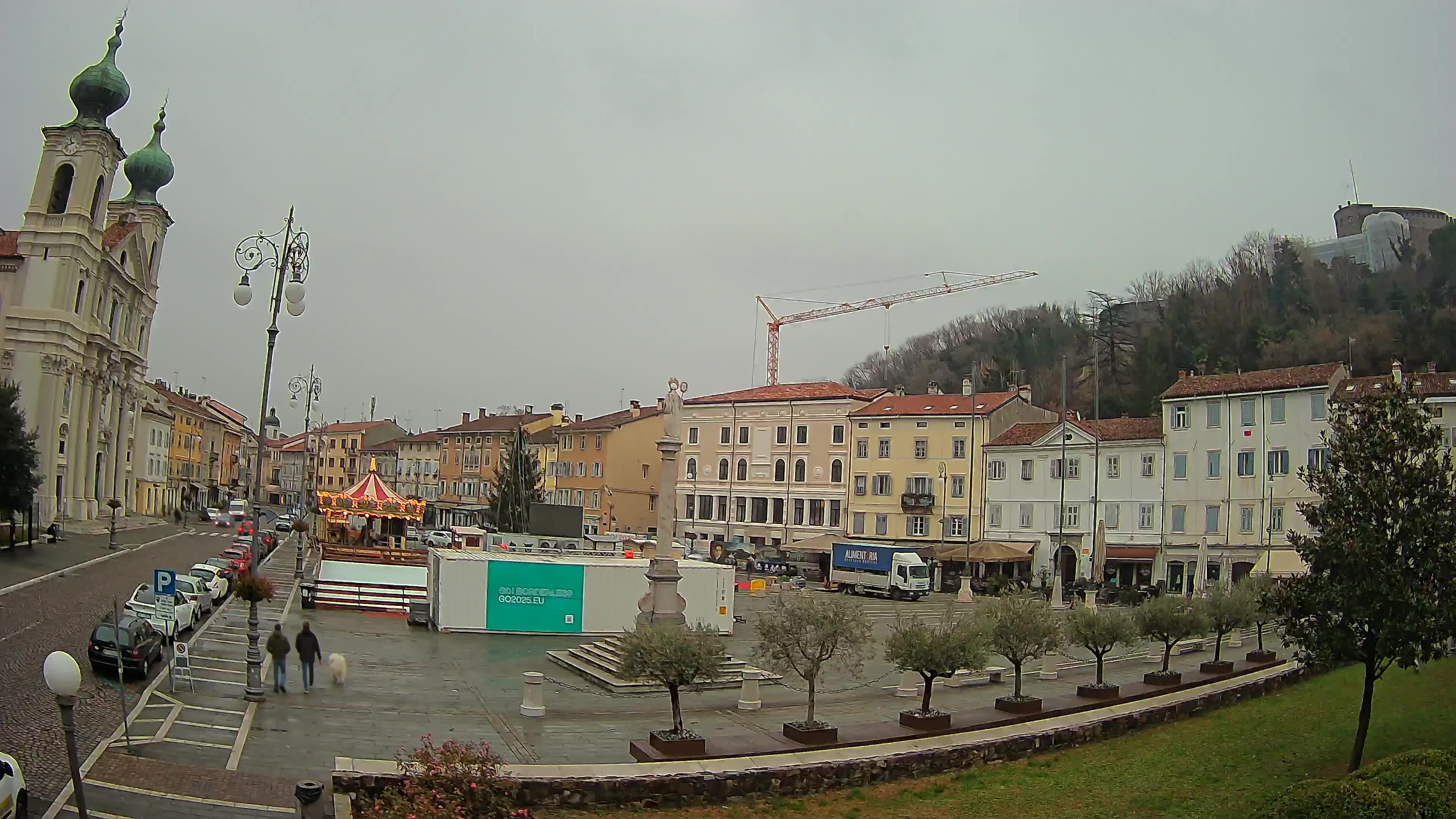 Gorizia – Plaza Vittoria – Catedral de San Pedro. Ignacio