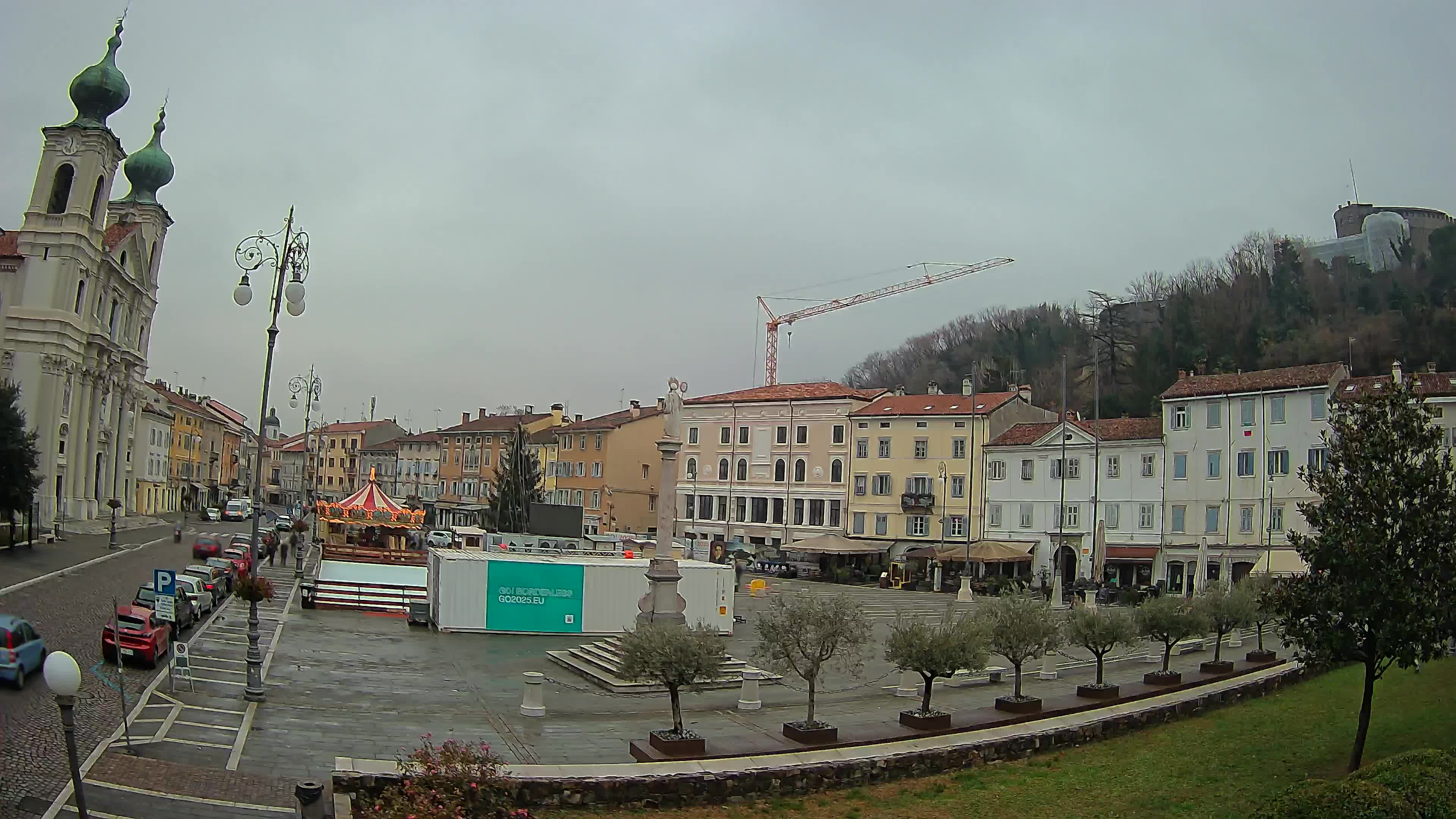 Webcam Gorizia Piazza della Vittoria e Duomo di S. Ignazio