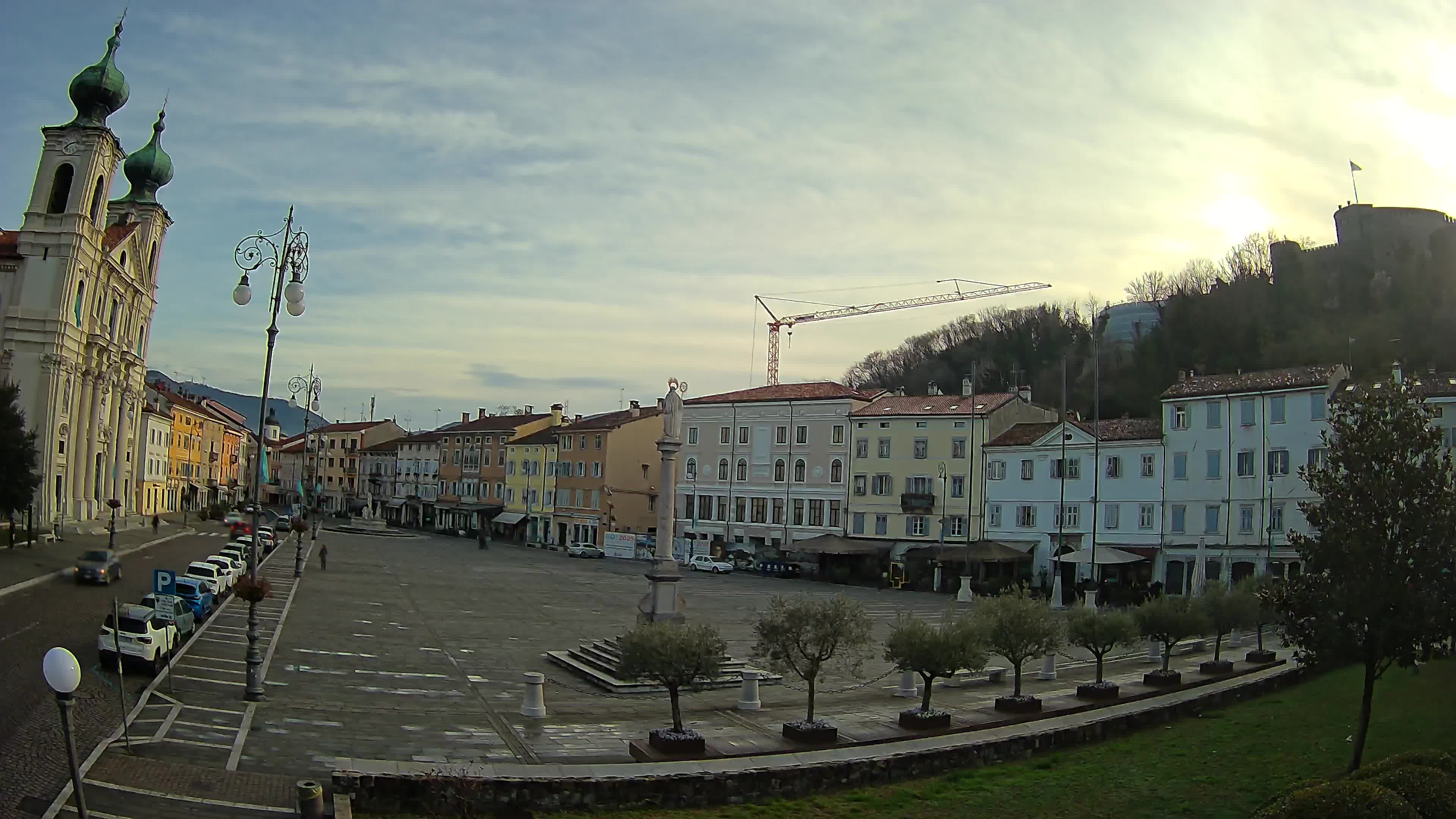 Gorizia – Plaza Vittoria – Catedral de San Pedro. Ignacio