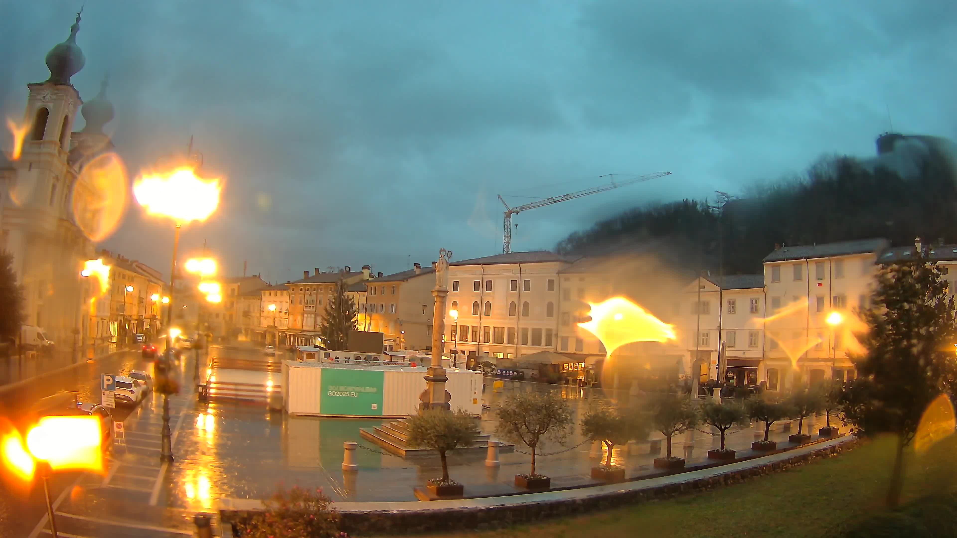 Gorizia – Place Vittoria – Cathédrale st. Ignazio