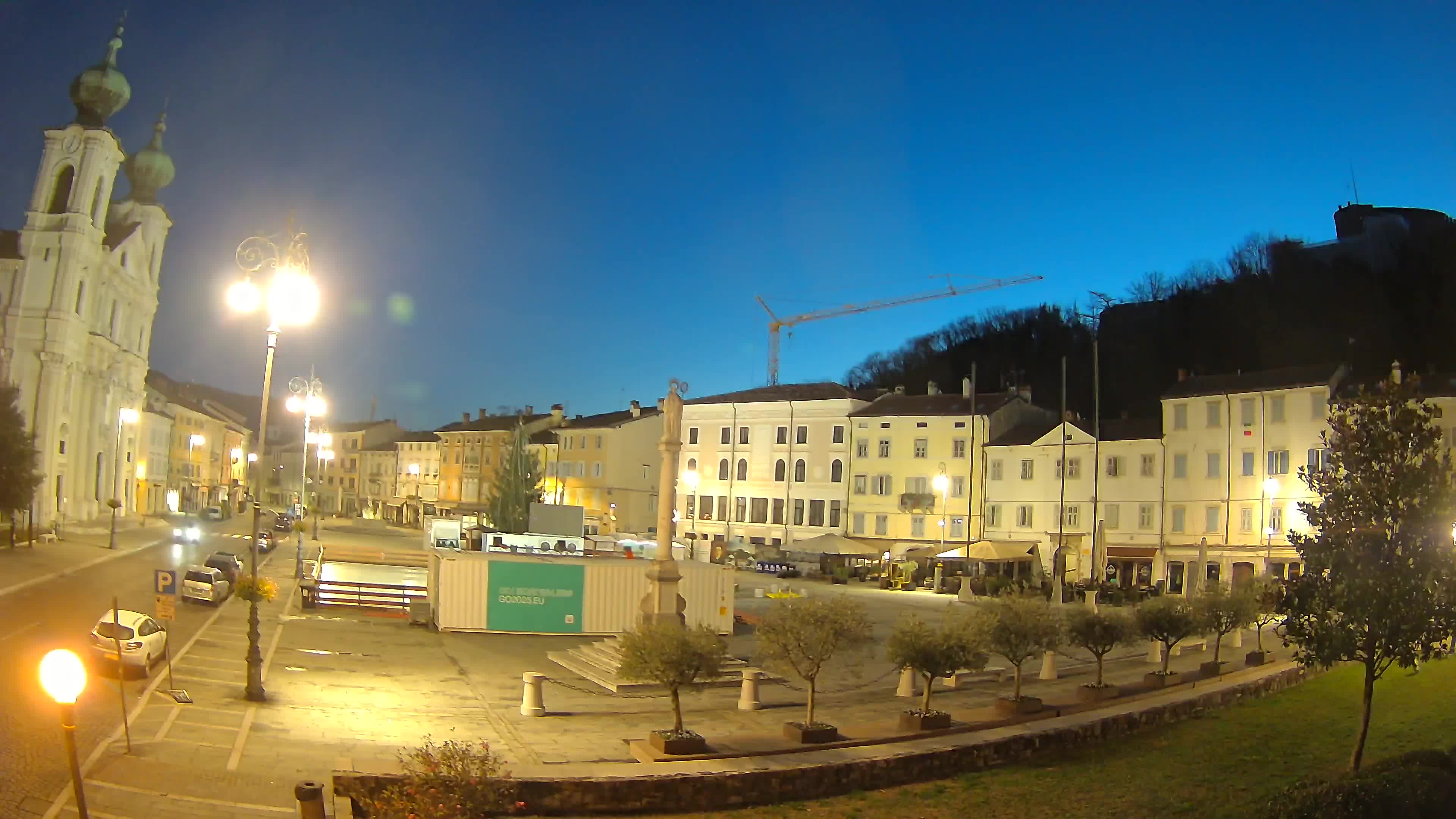 Webcam Gorizia Vittoria square – Cathedral of st. Ignazio