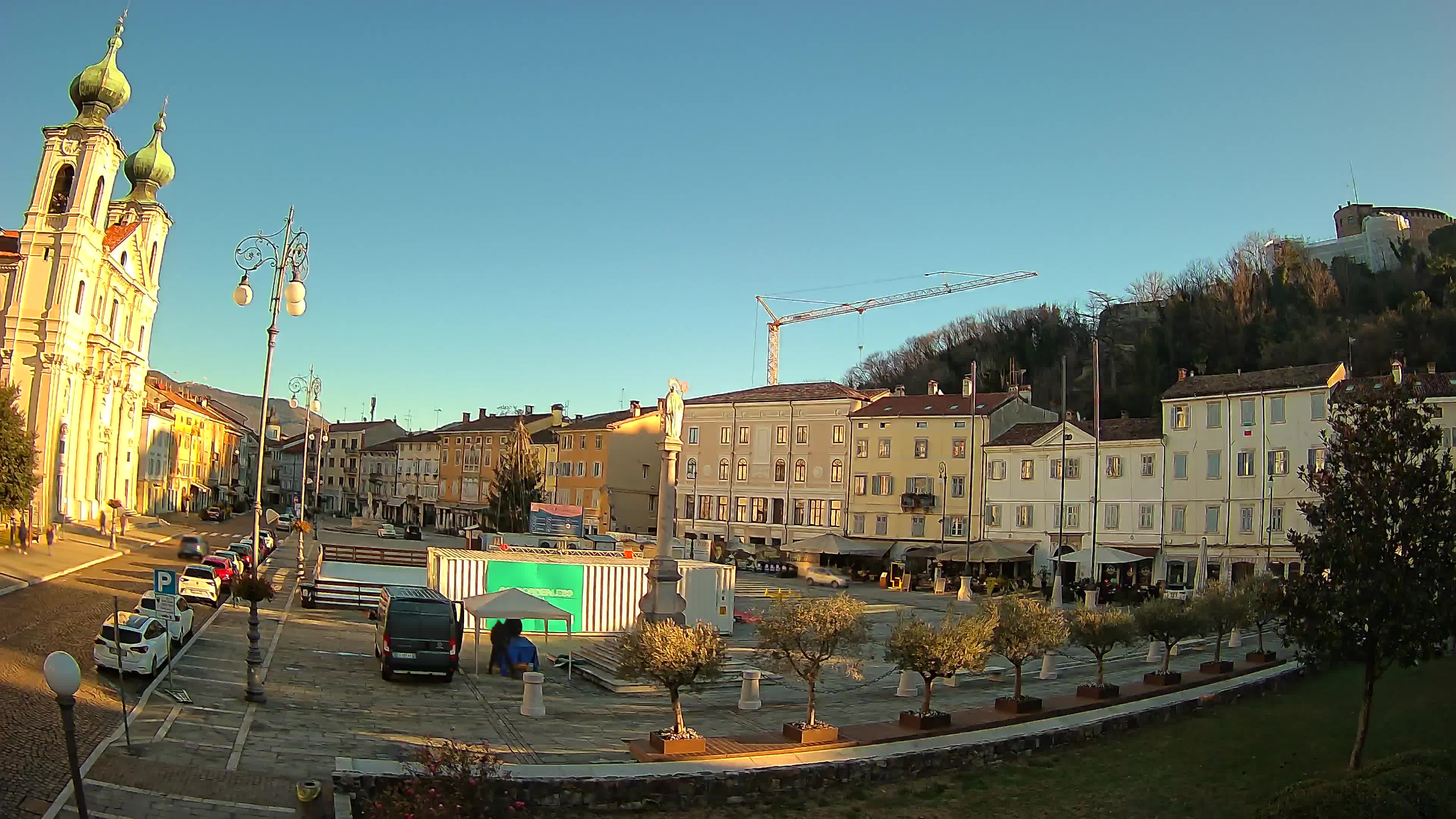 Webcam Gorizia Vittoria square – Cathedral of st. Ignazio