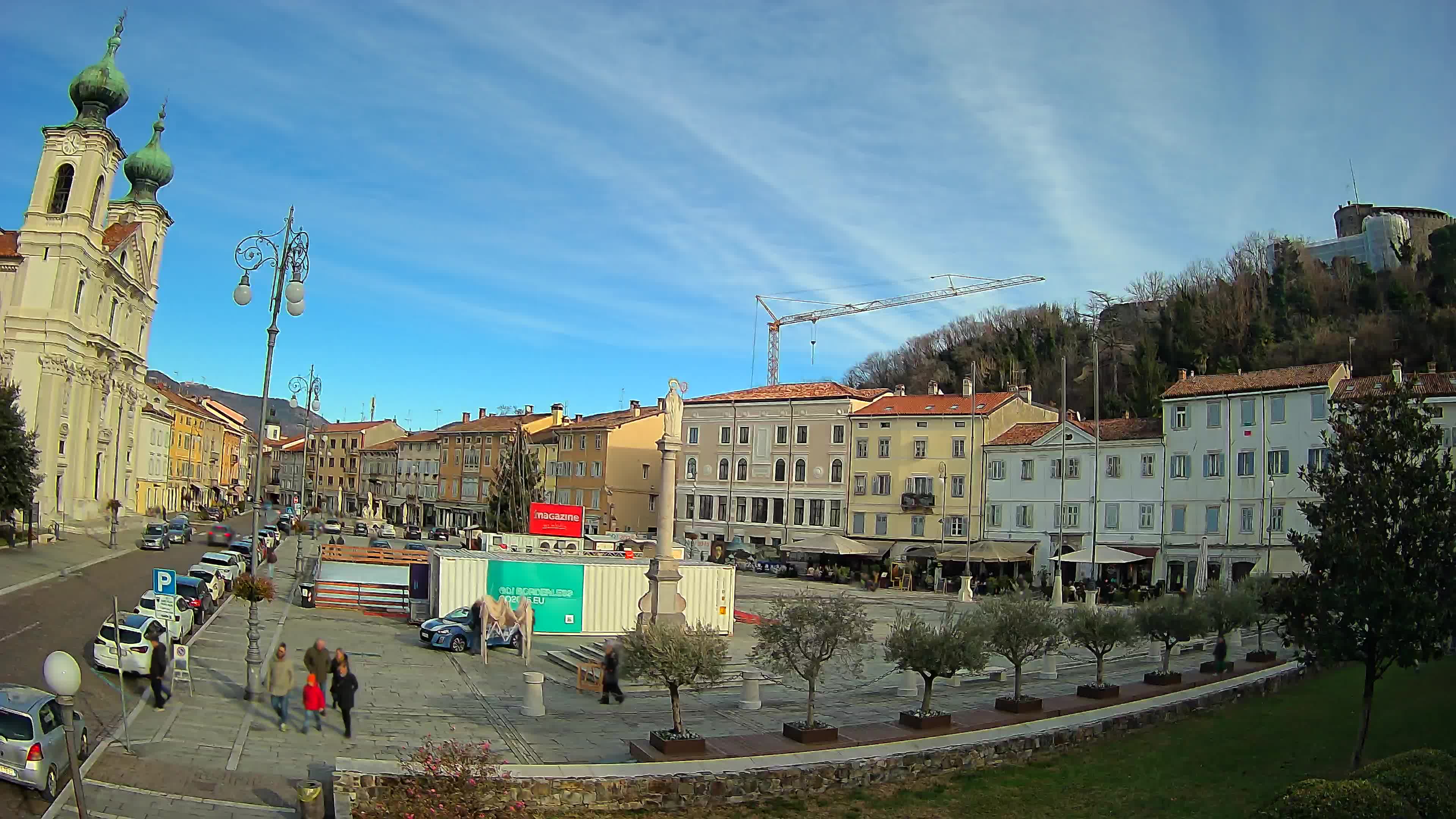 Gorizia – Place Vittoria – Cathédrale st. Ignazio