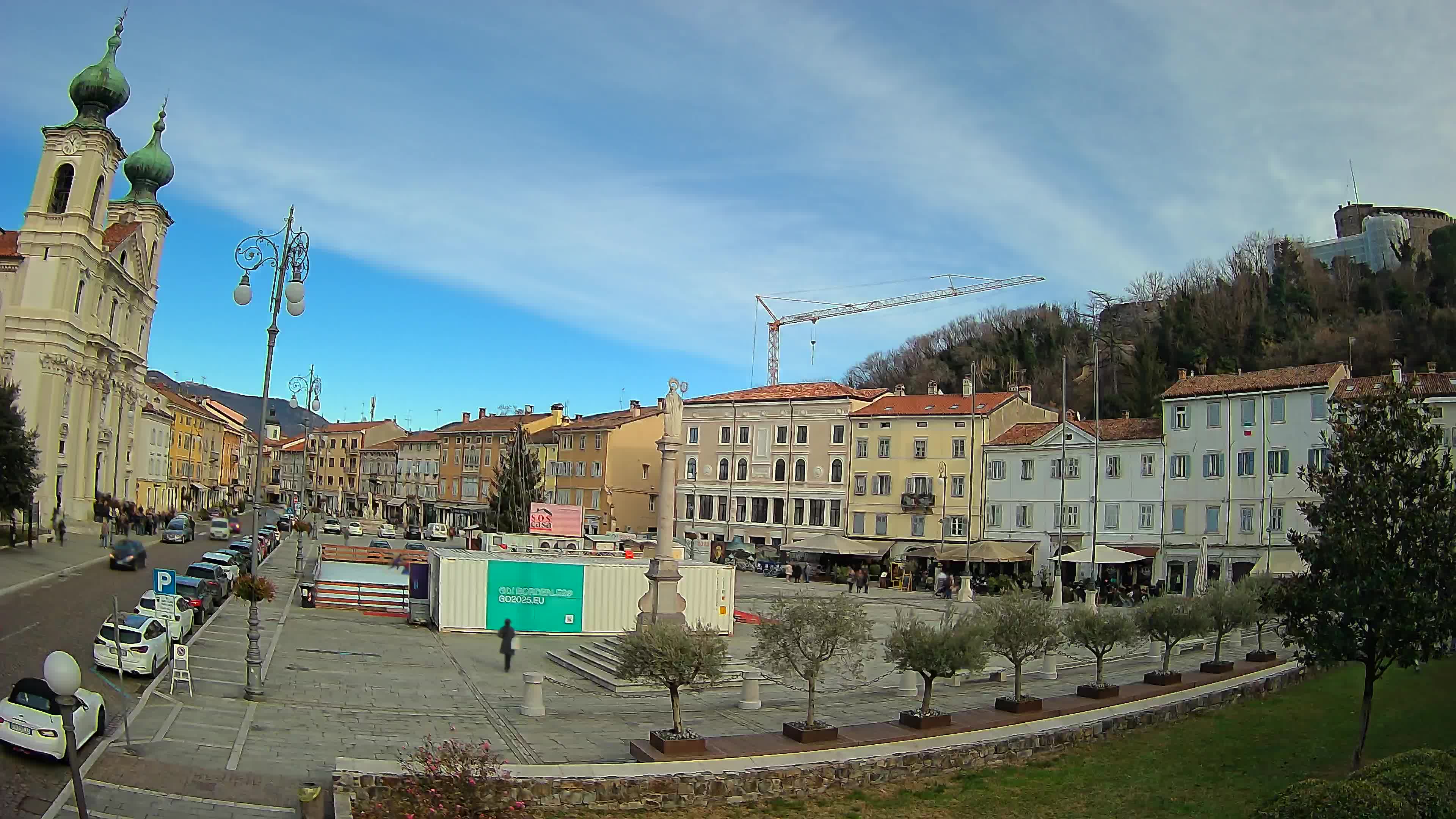 Gorizia – Plaza Vittoria – Catedral de San Pedro. Ignacio