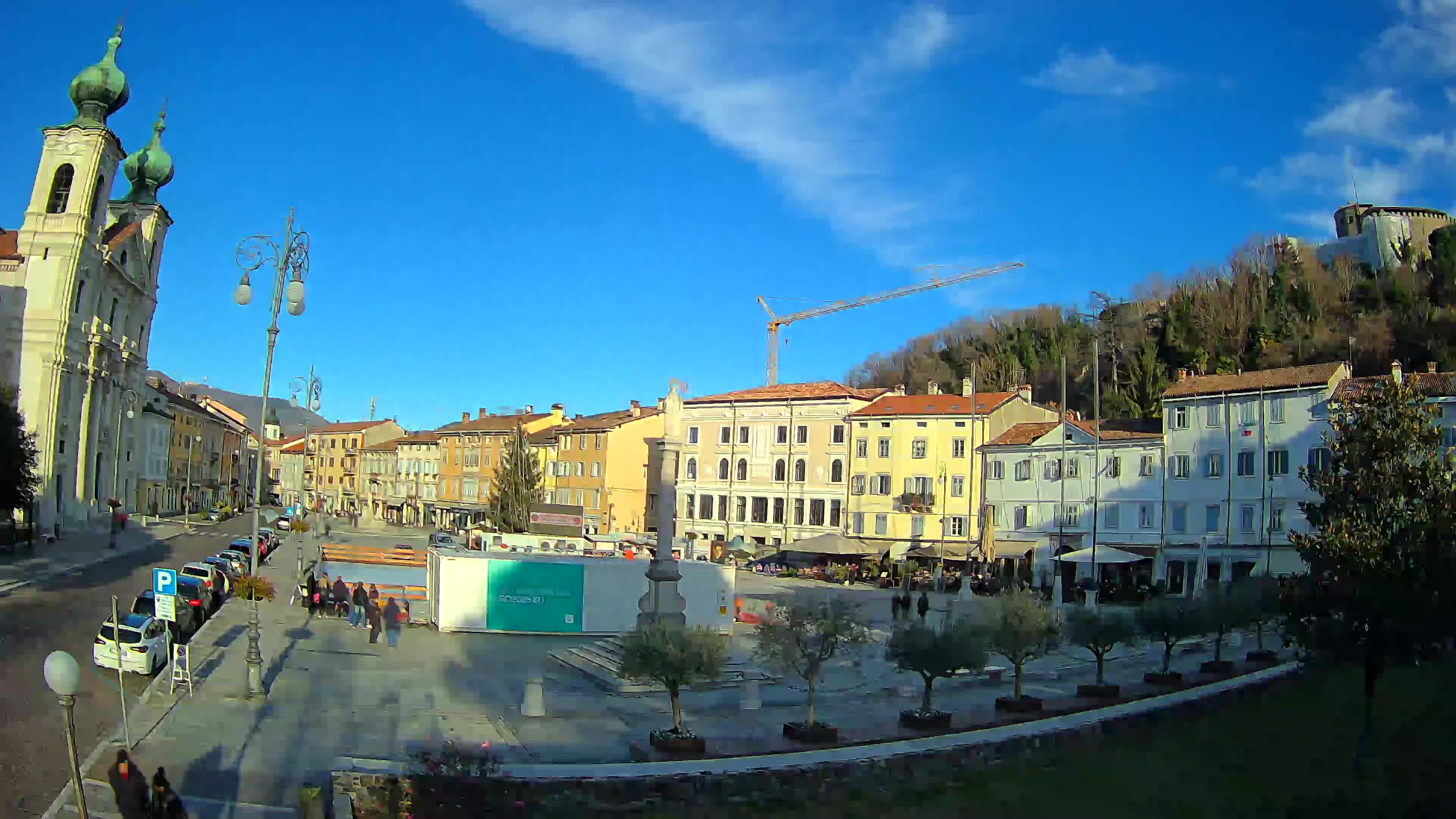 Webcam Gorizia Vittoria square – Cathedral of st. Ignazio