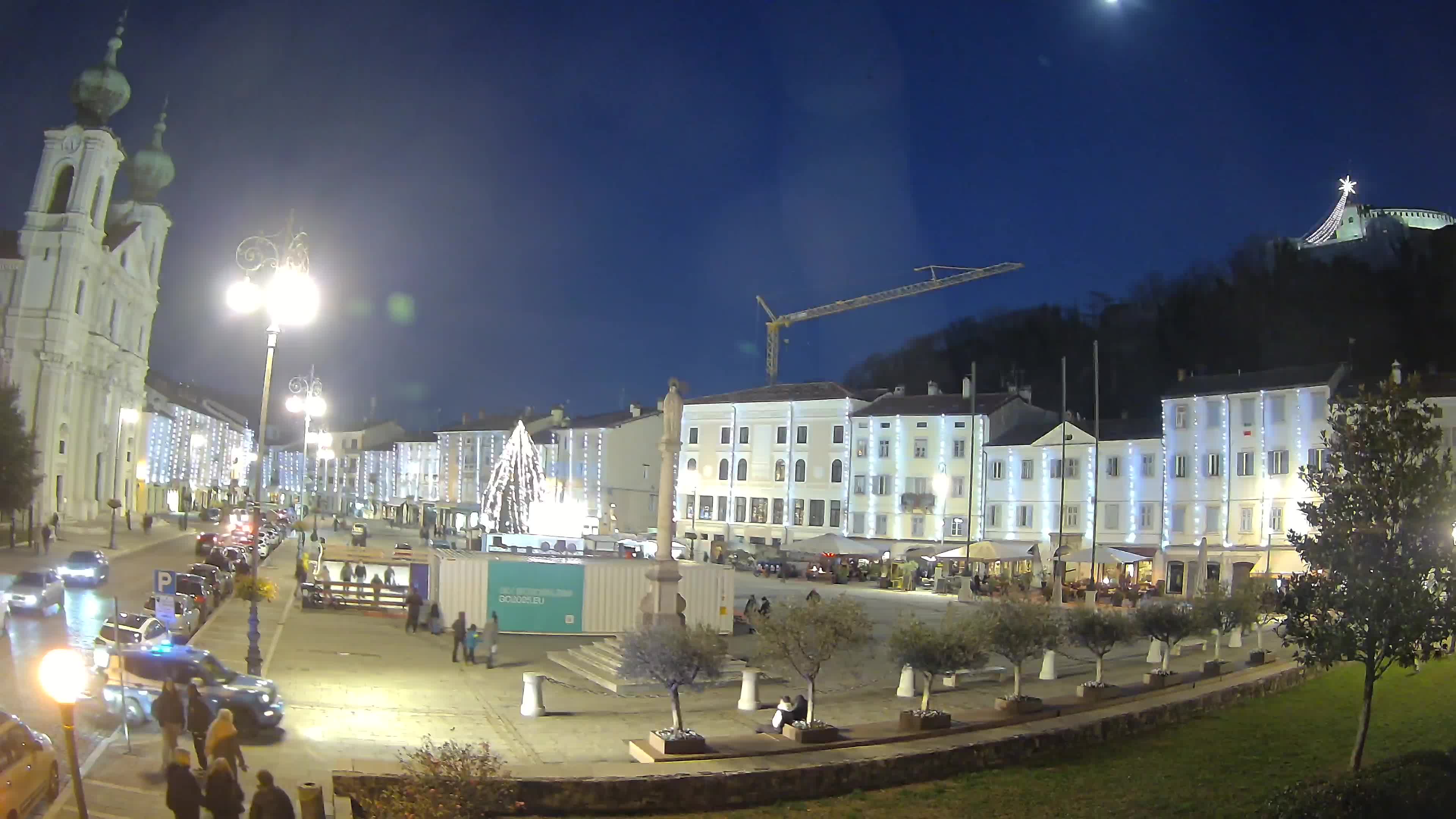 Webcam Gorizia Vittoria square – Cathedral of st. Ignazio