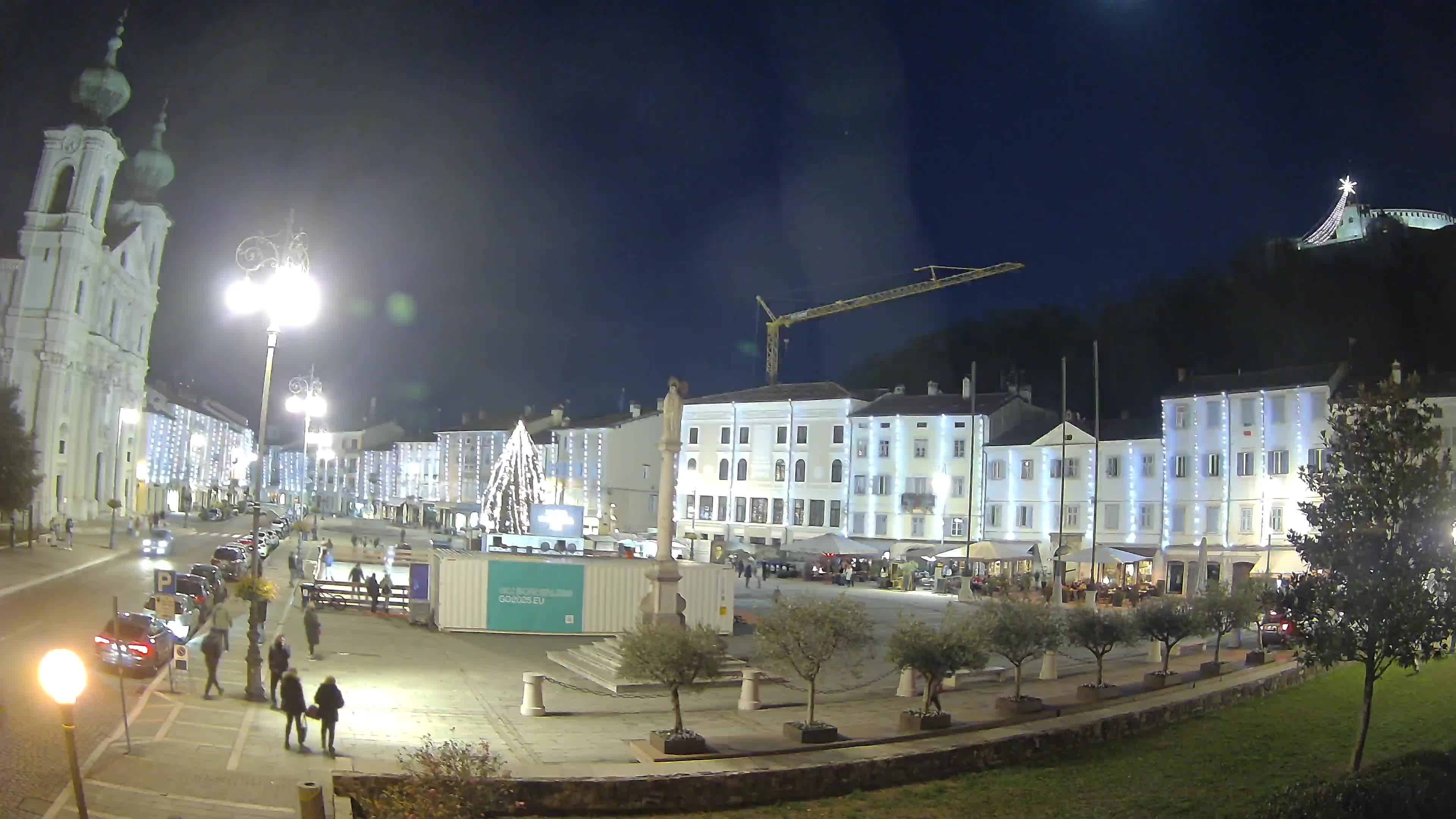 Webcam Gorizia Vittoria square – Cathedral of st. Ignazio