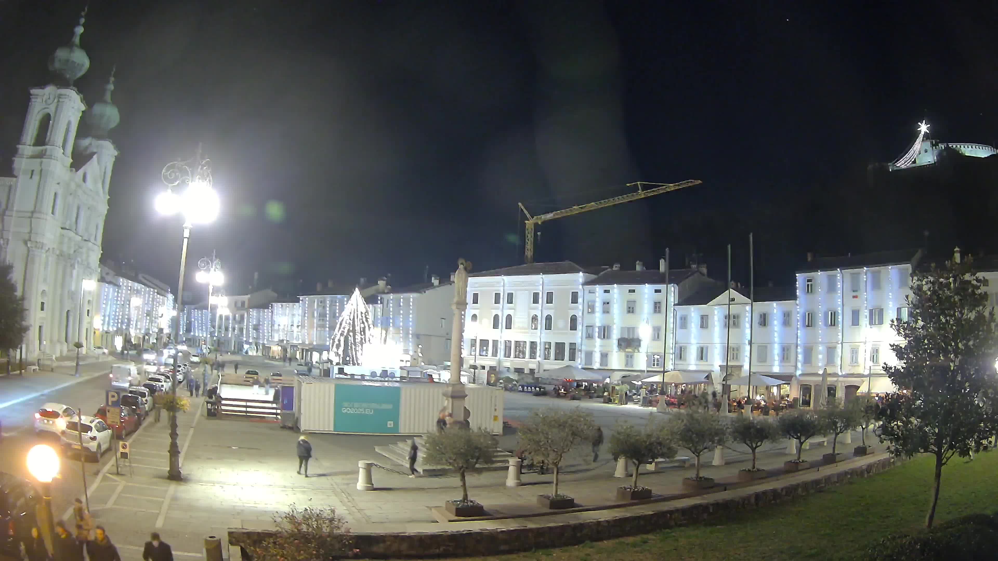 Webcam Gorizia Vittoria square – Cathedral of st. Ignazio