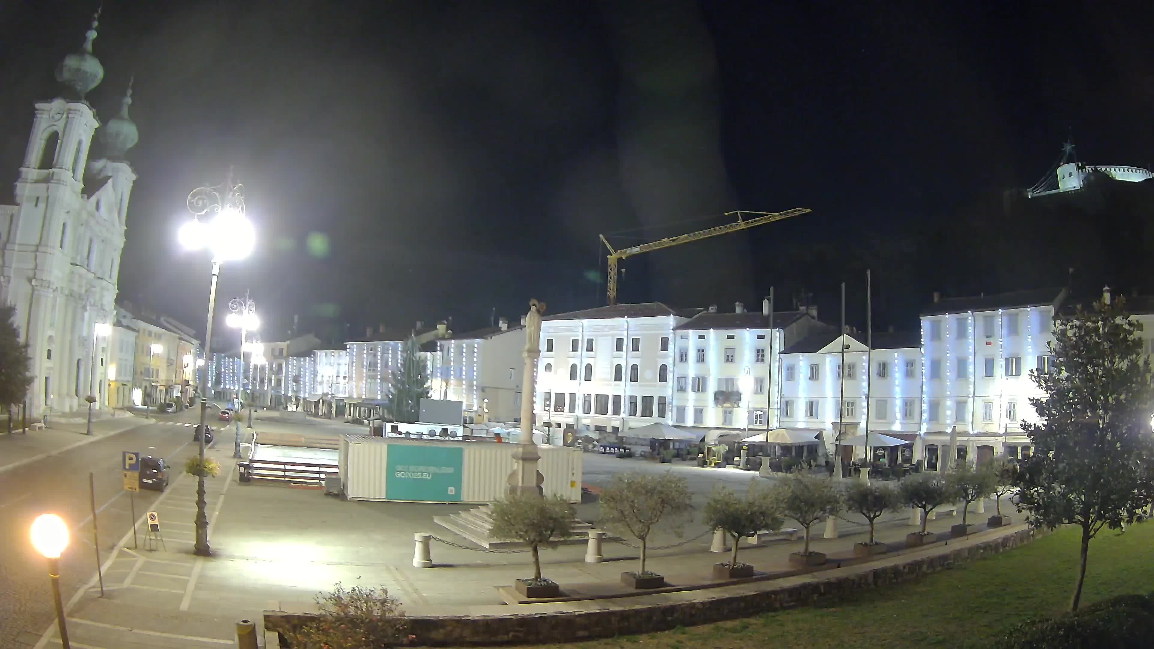 Webcam Gorizia Piazza della Vittoria e Duomo di S. Ignazio