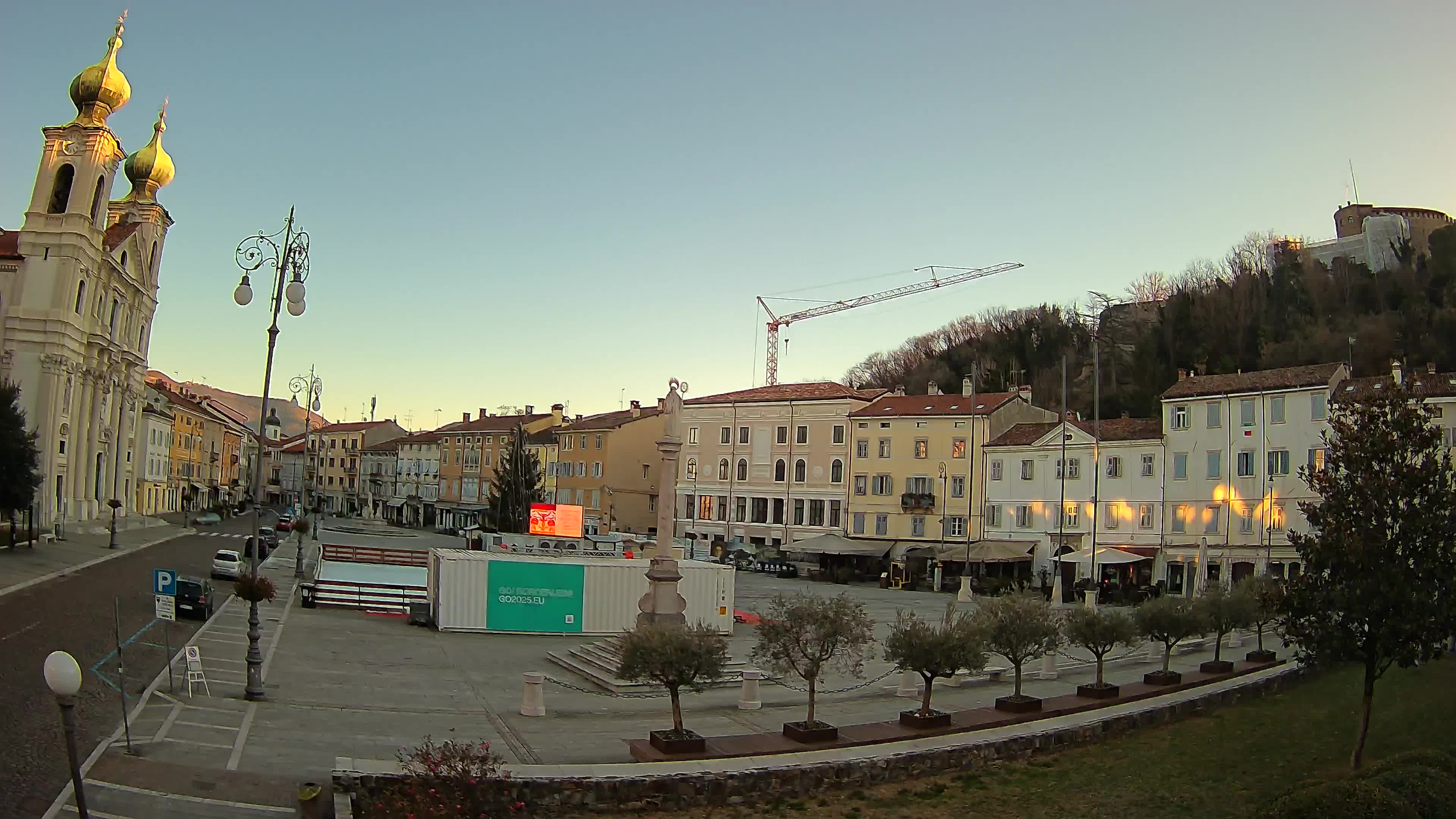 Webcam Gorizia Vittoria square – Cathedral of st. Ignazio