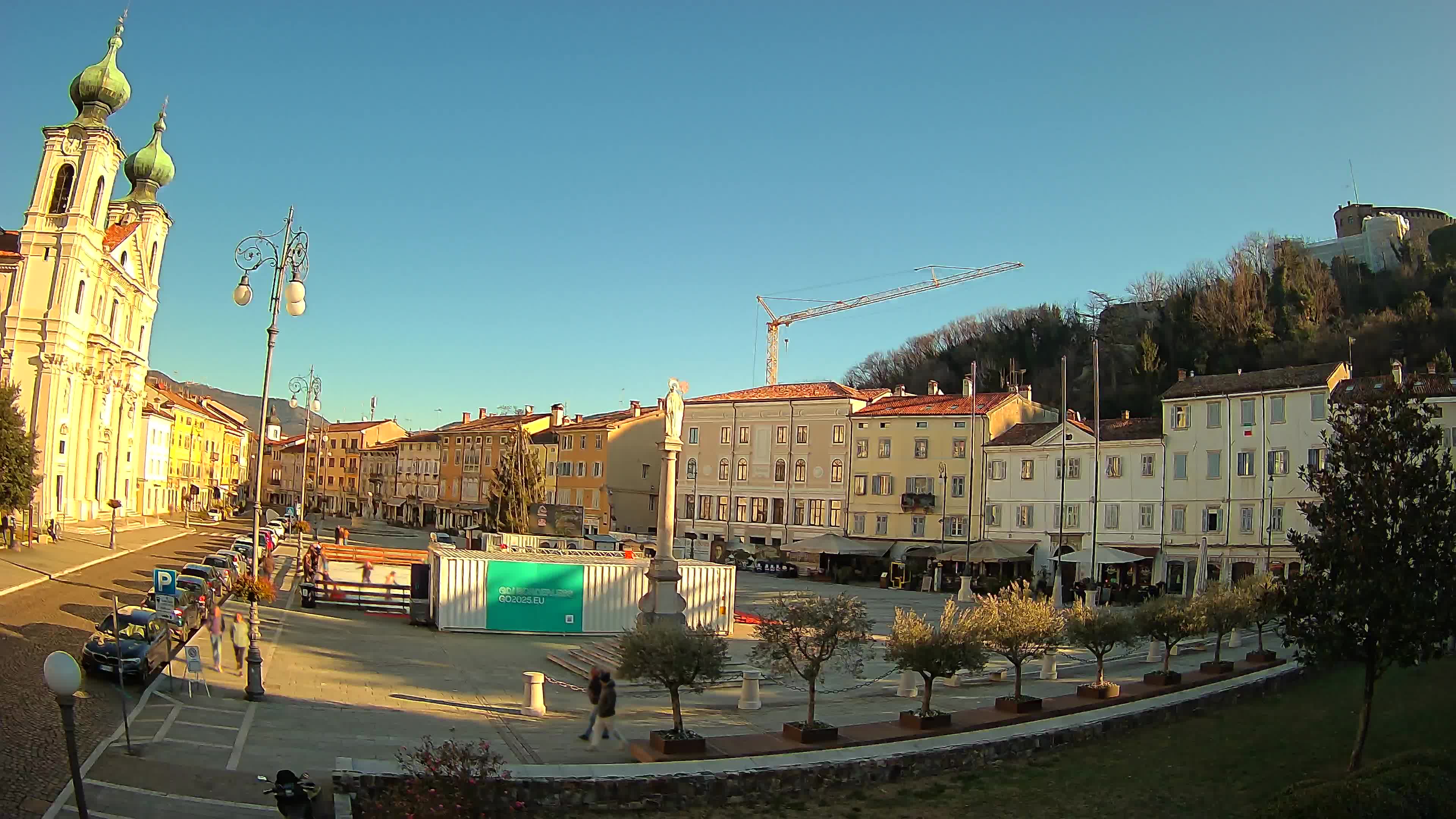 Webcam Gorizia Vittoria square – Cathedral of st. Ignazio